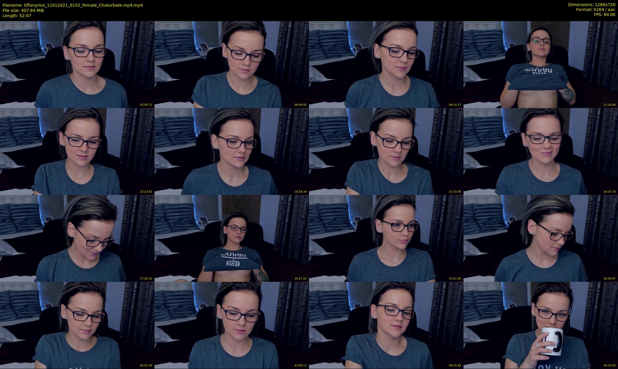 tiffanyriox — 53 minute Chaturbate female cam show recording, 720p, Jan 11, 2021