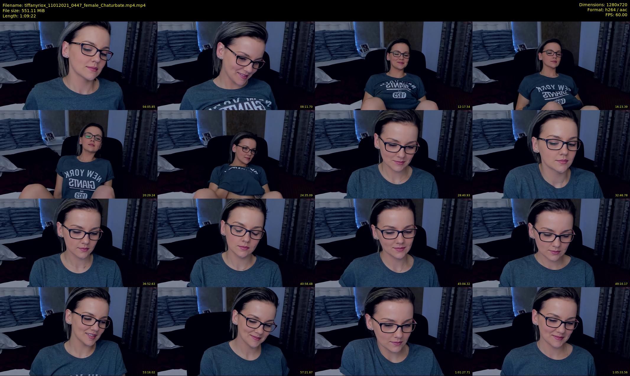 tiffanyriox — 70 minute Chaturbate female cam show recording, 720p, Jan 11, 2021