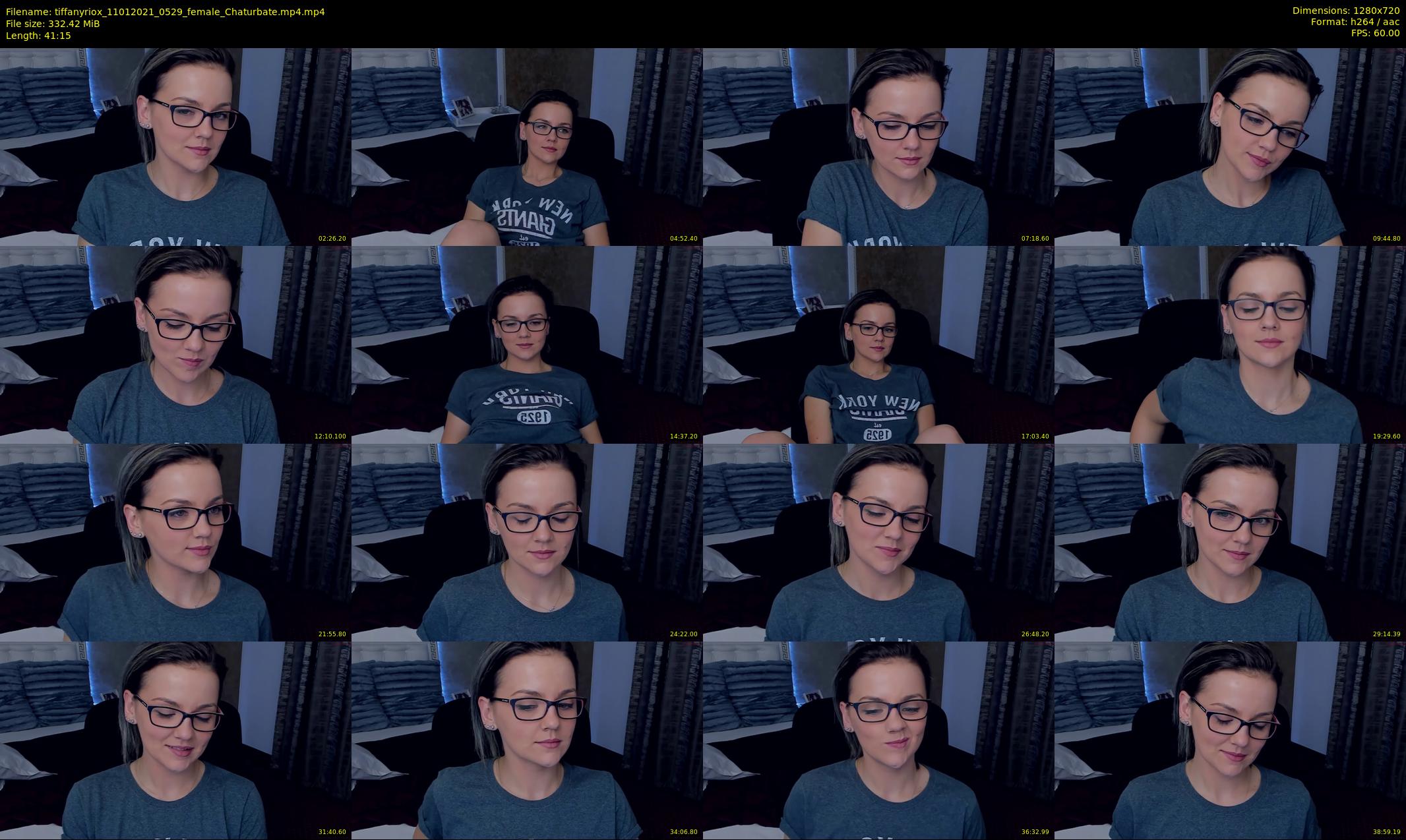 tiffanyriox — 42 minute Chaturbate female cam show recording, 720p, Jan 11, 2021