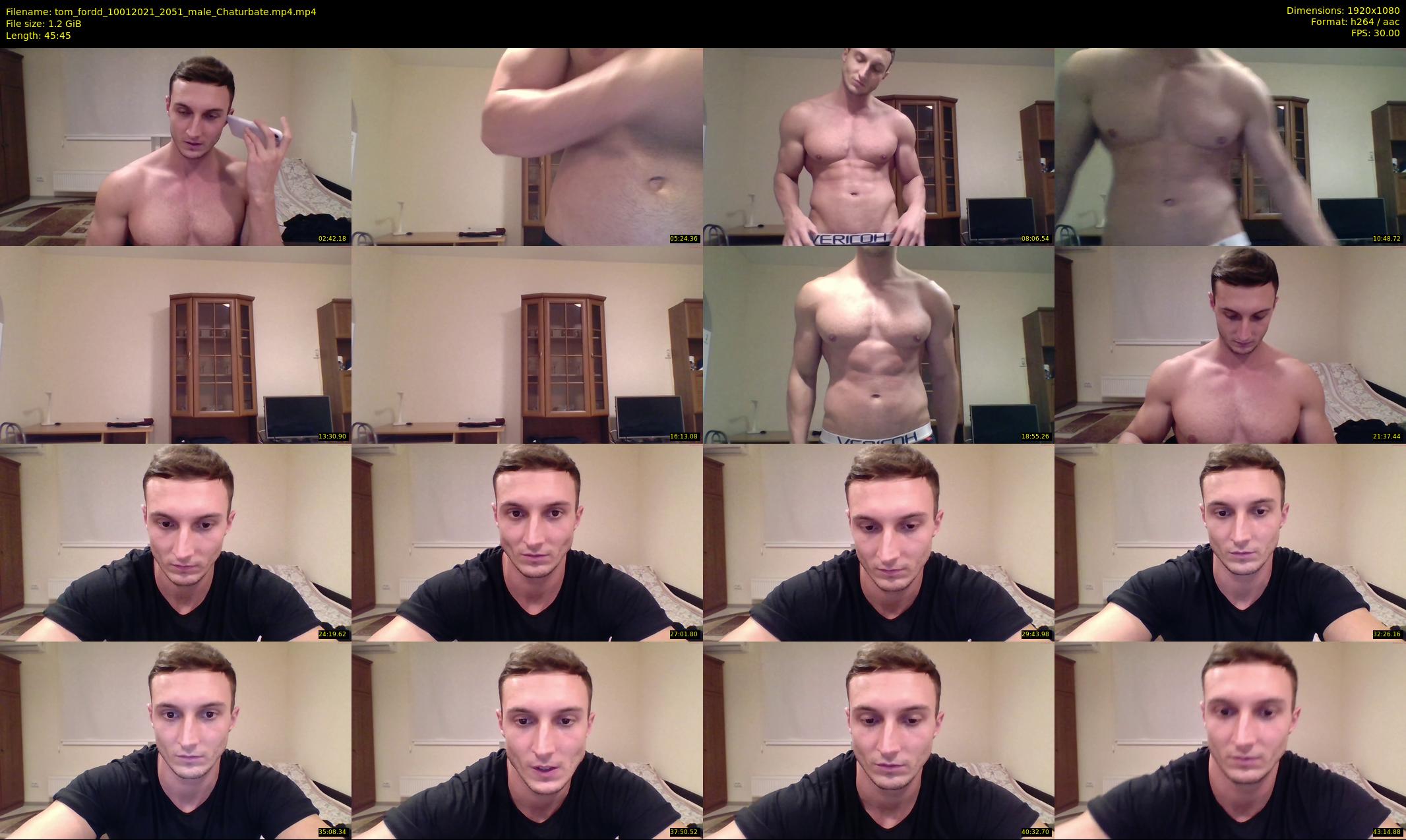 tom_fordd — 46 minute Chaturbate male cam show recording, 1080p, Jan 10, 2021