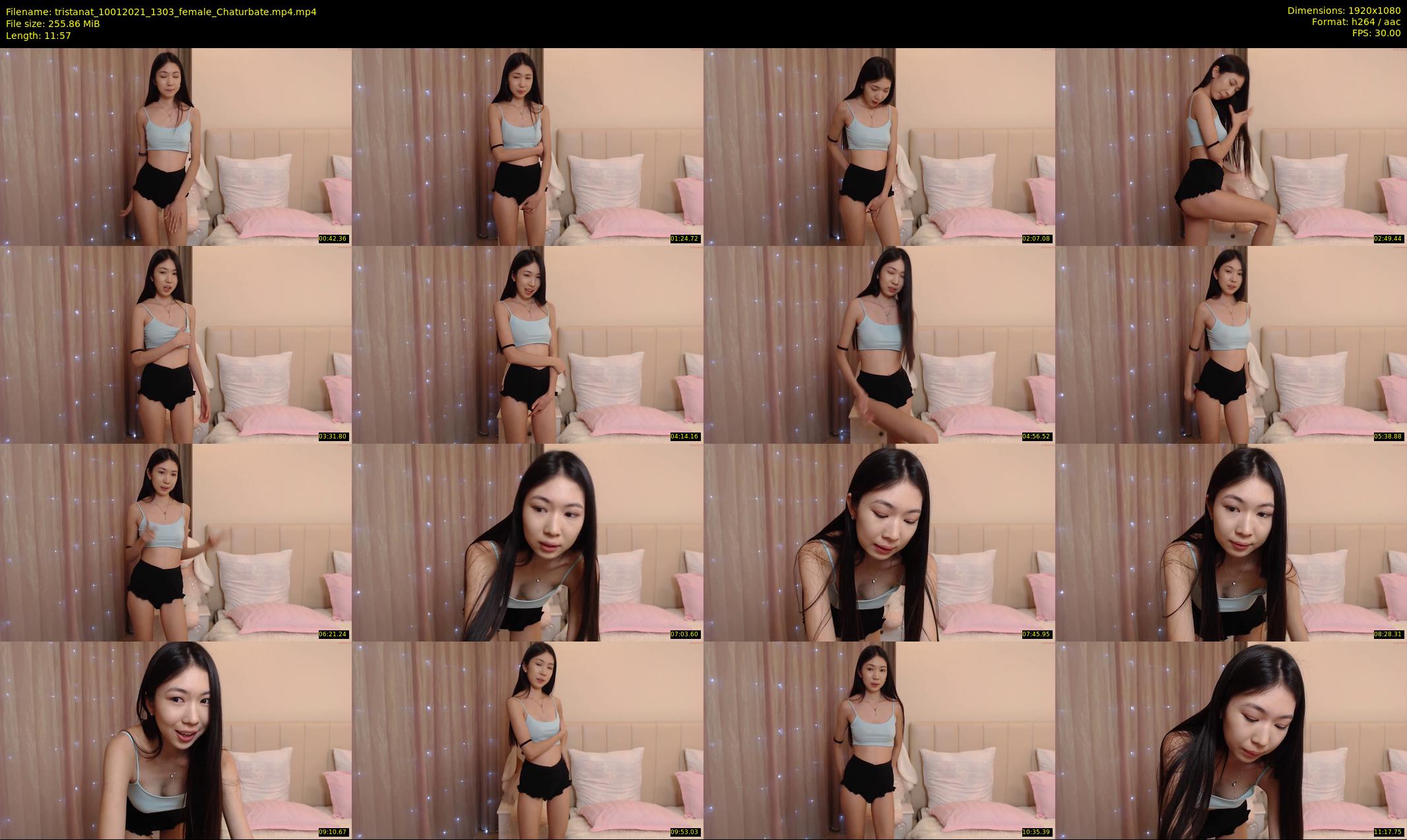 tristanat — 12 minute Chaturbate female cam show recording, 1080p, Jan 10, 2021