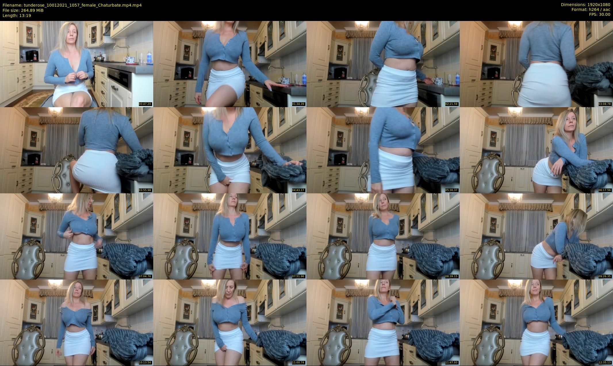 tunderose — 14 minute Chaturbate female cam show recording, 1080p, Jan 10, 2021