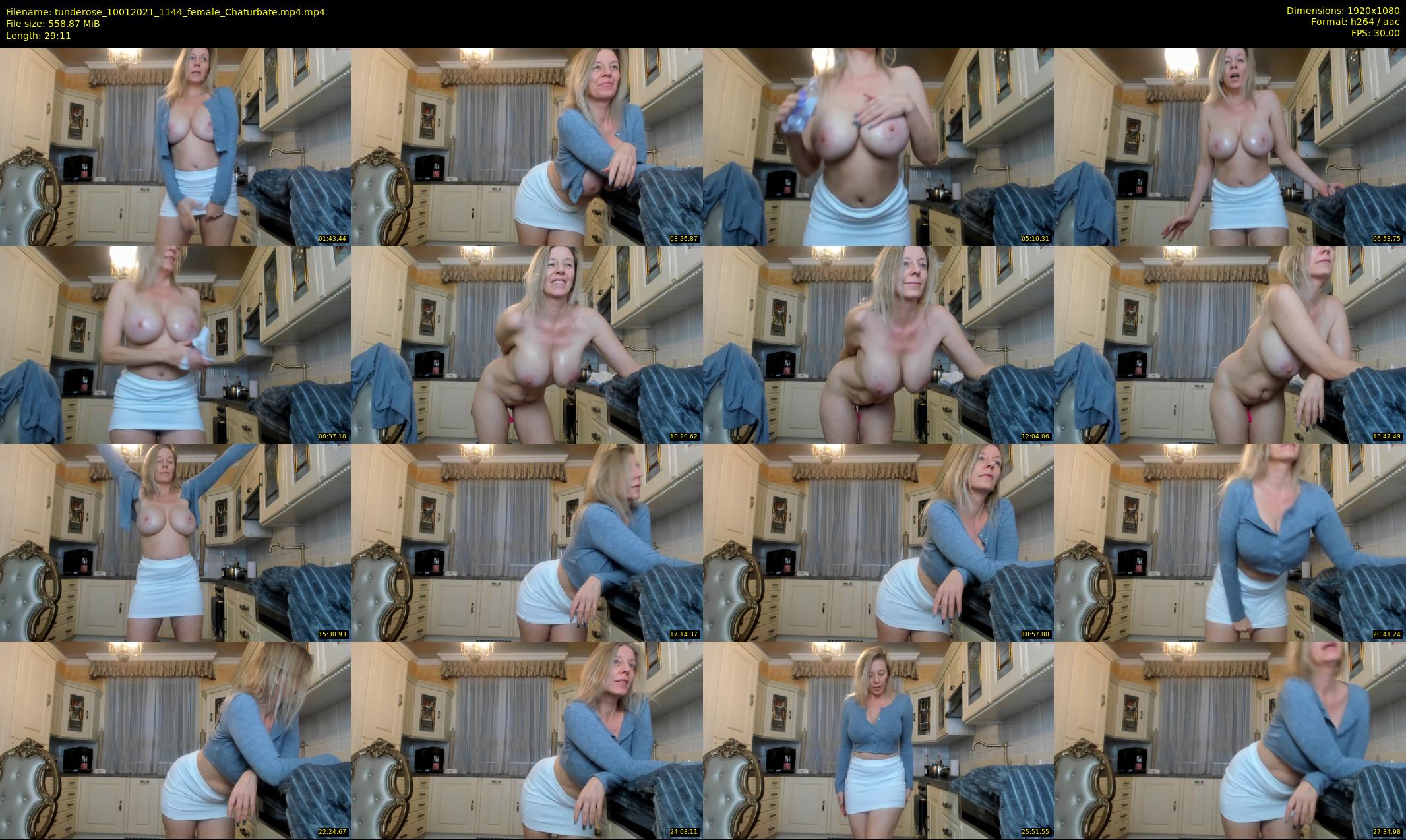 tunderose — 30 minute Chaturbate female cam show recording, 1080p, Jan 10, 2021