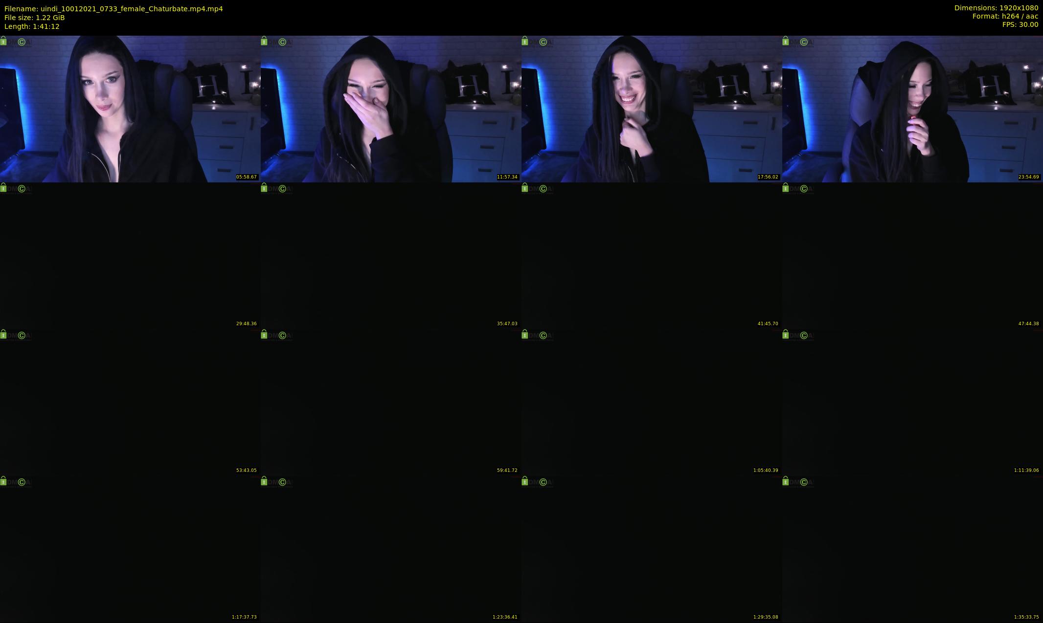 uindi — 102 minute Chaturbate female cam show recording, 1080p, Jan 10, 2021