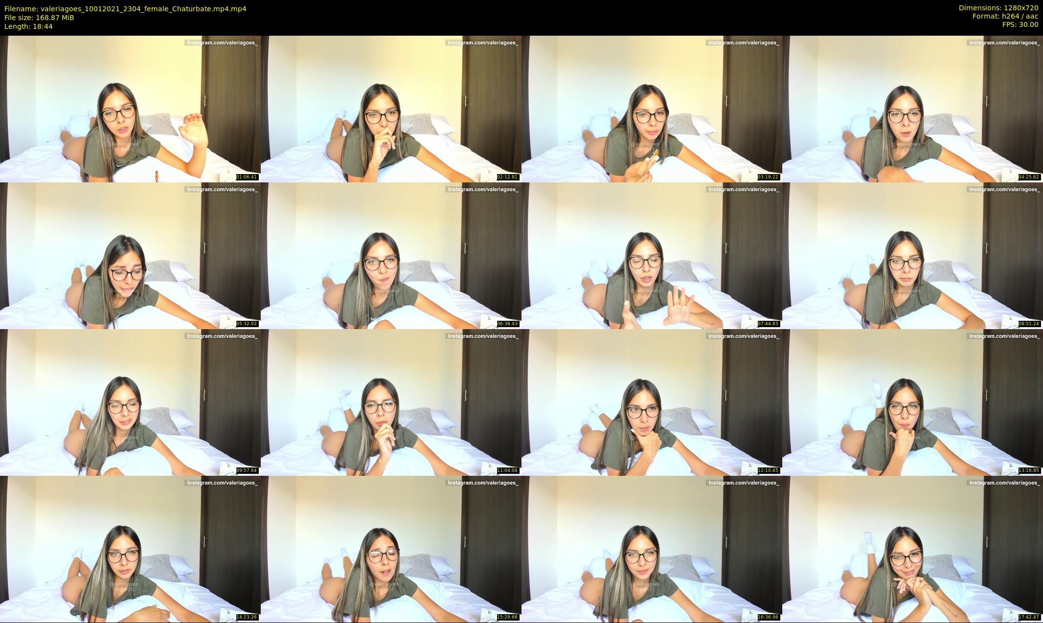 valeriagoes — 19 minute Chaturbate female cam show recording, 720p, Jan 10, 2021