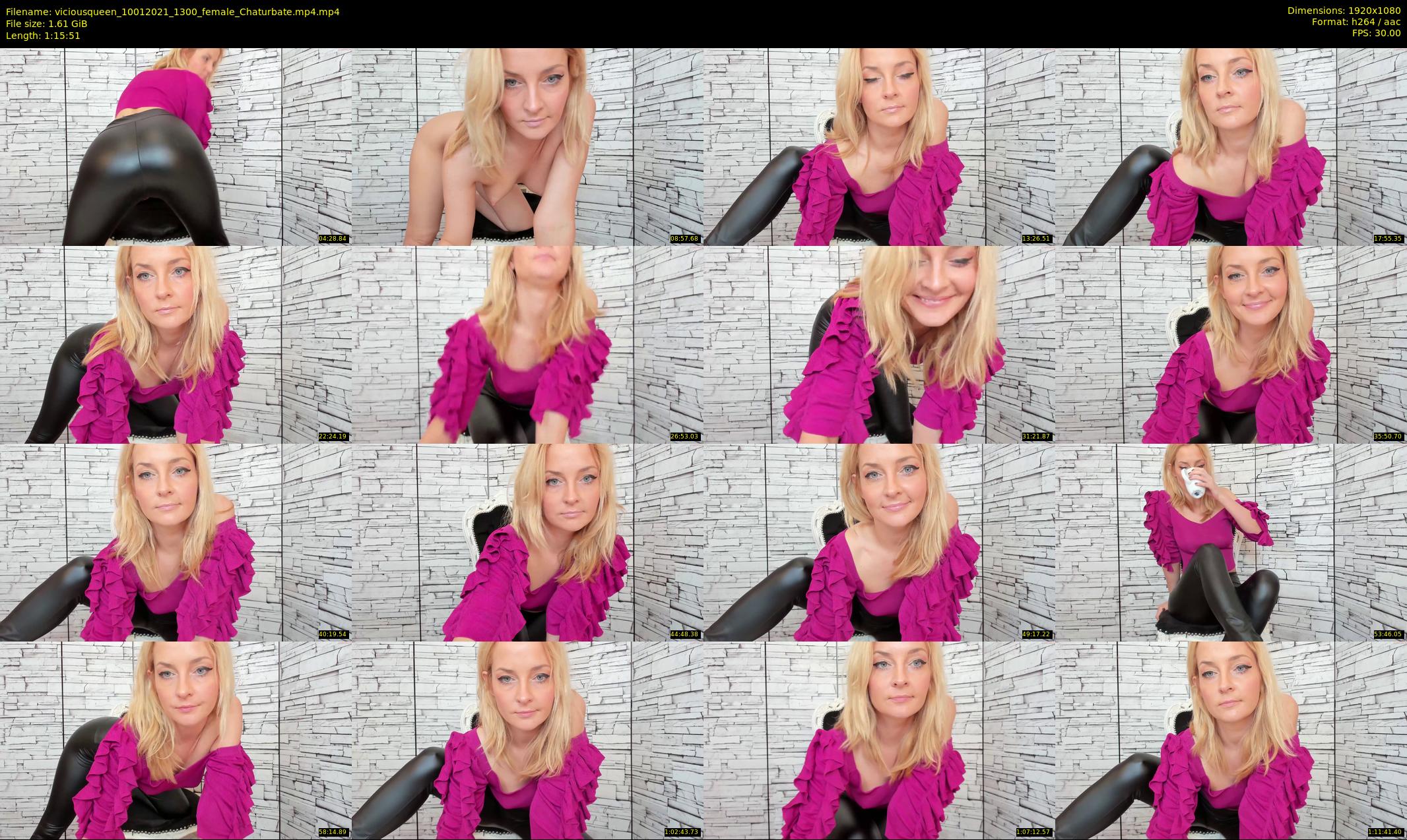 viciousqueen — 76 minute Chaturbate female cam show recording, 1080p, Jan 10, 2021