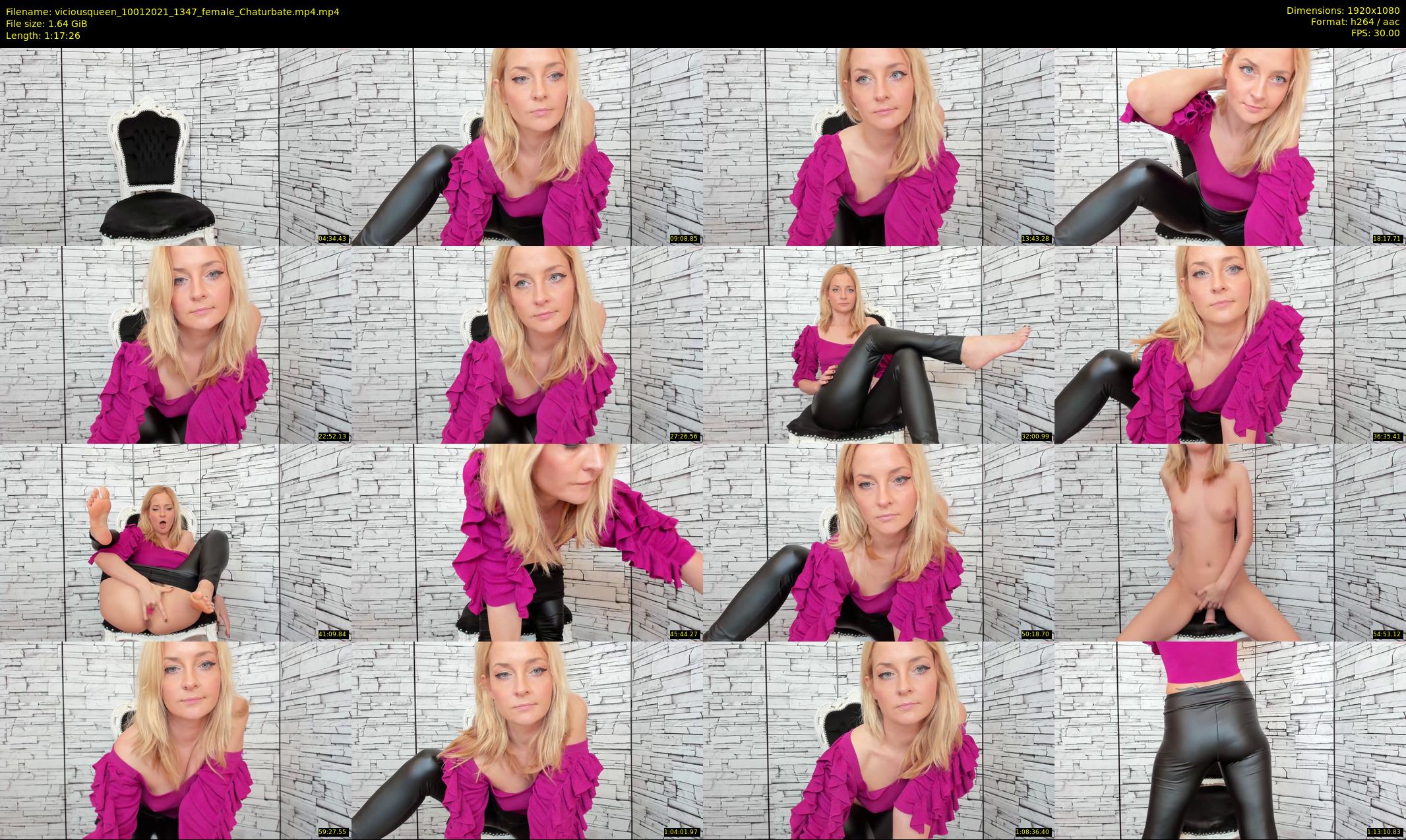 viciousqueen — 78 minute Chaturbate female cam show recording, 1080p, Jan 10, 2021