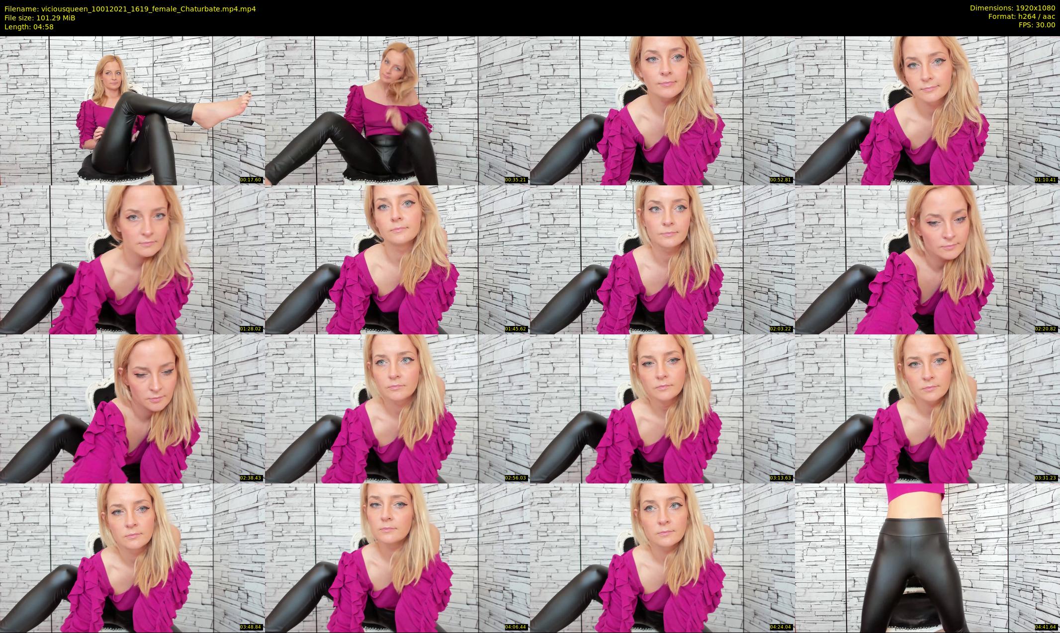 viciousqueen — 5 minute Chaturbate female cam show recording, 1080p, Jan 10, 2021