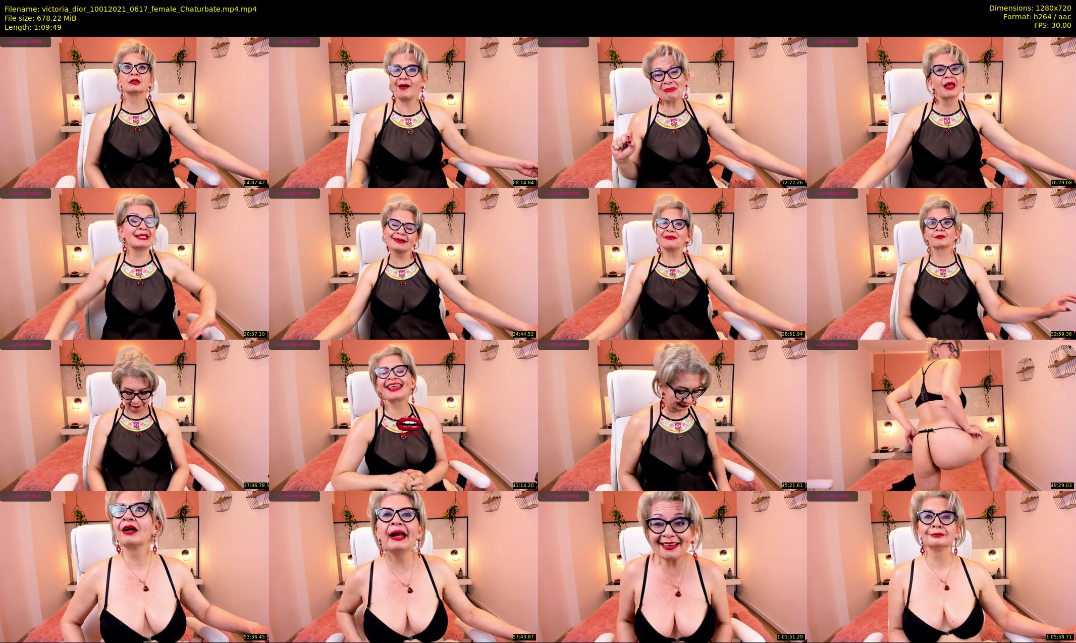 victoria_dior — 70 minute Chaturbate female cam show recording, 720p, Jan 10, 2021