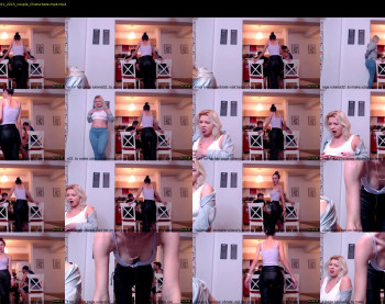 whats_her_name — 5 minute Chaturbate couple cam show recording, 1080p, Jan 10, 2021