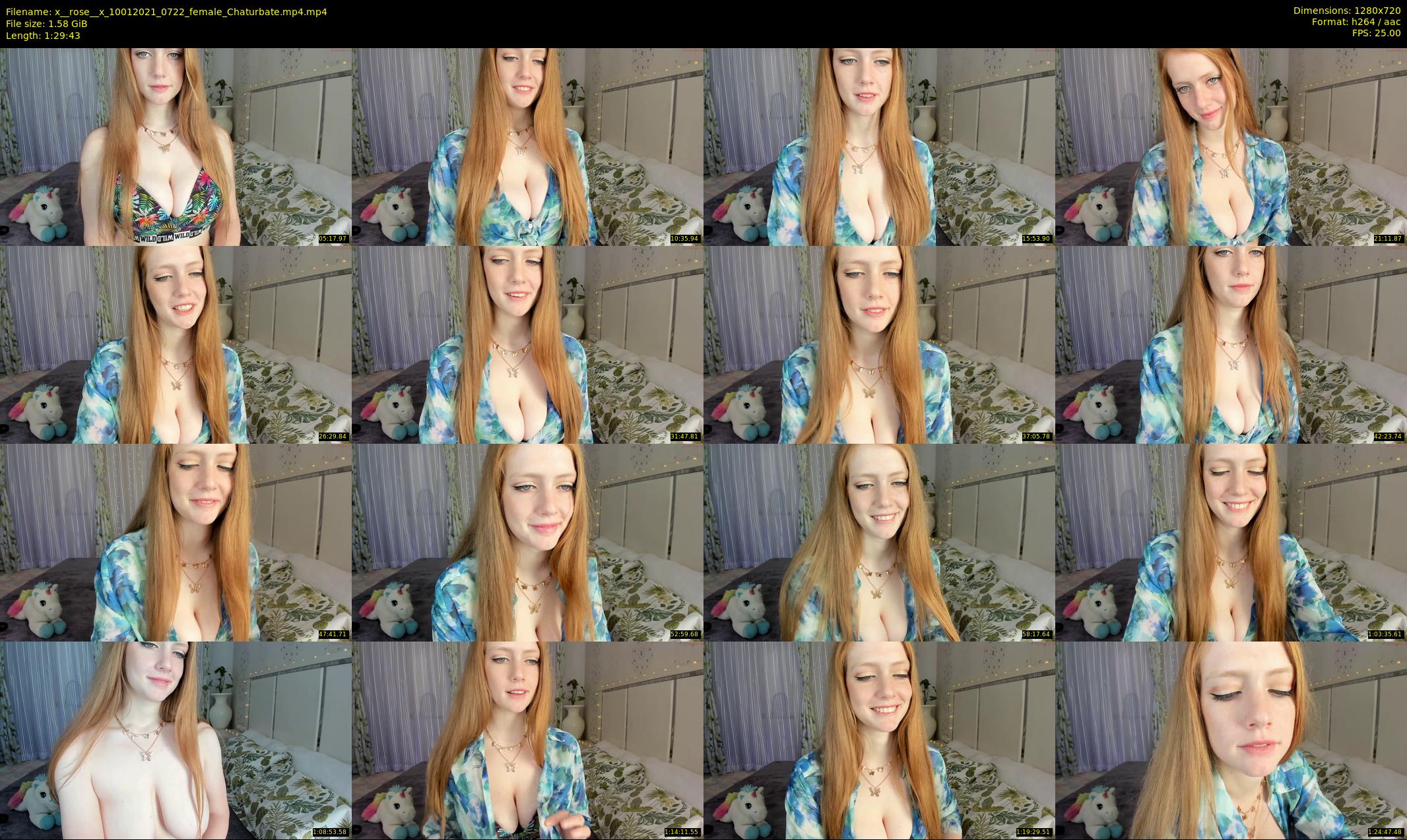 x__rose__x — 90 minute Chaturbate female cam show recording, 720p, Jan 10, 2021