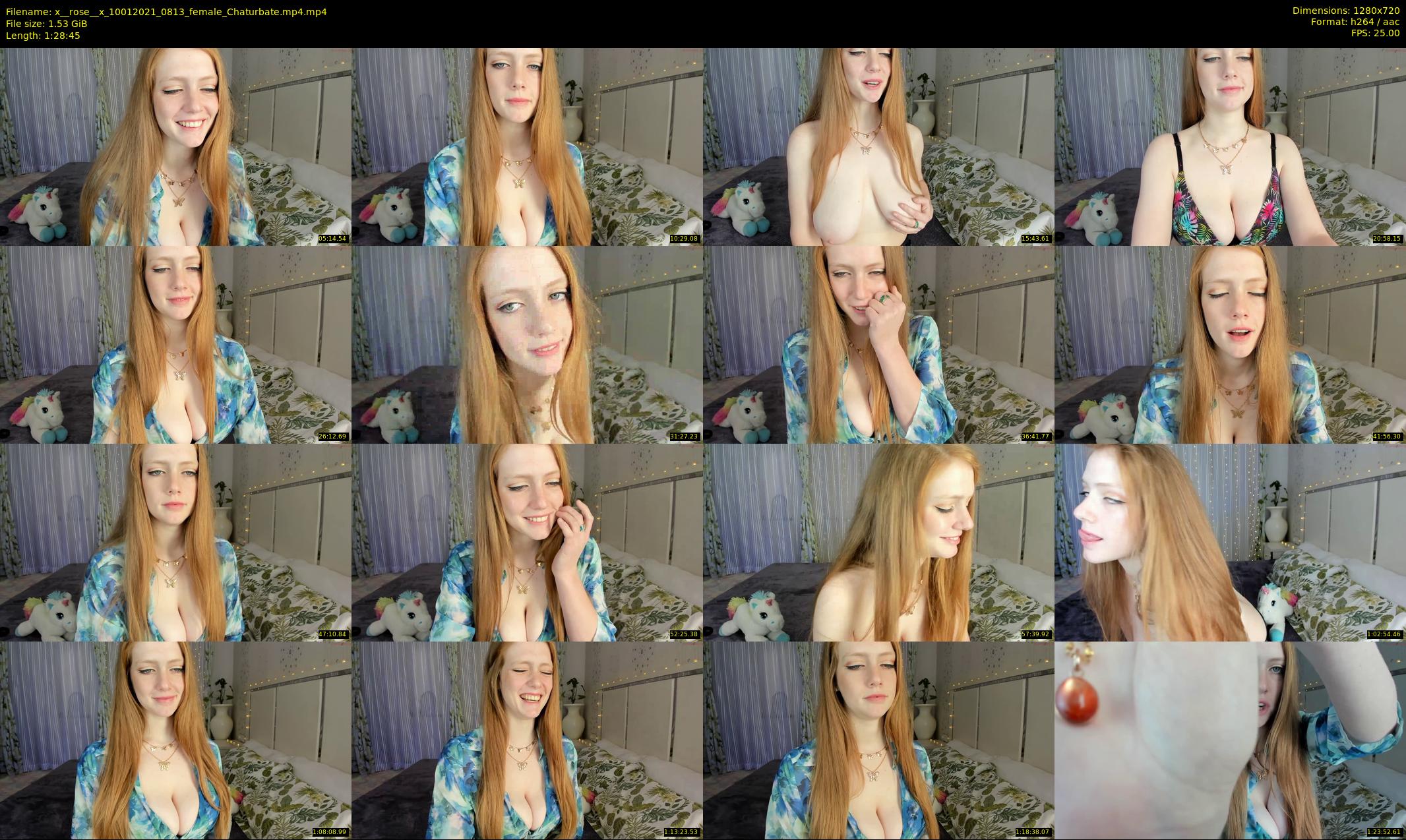 x__rose__x — 89 minute Chaturbate female cam show recording, 720p, Jan 10, 2021