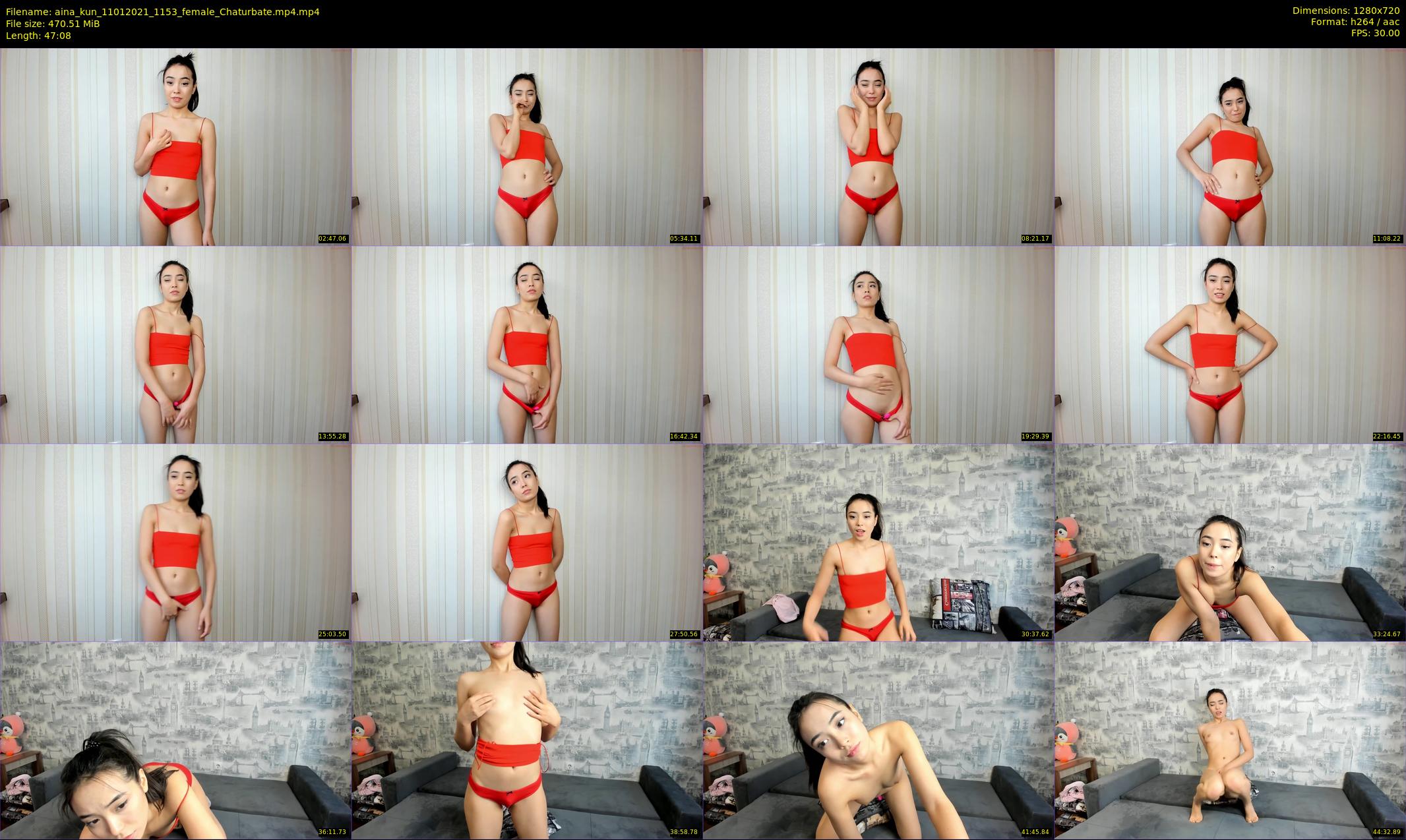aina_kun — 48 minute Chaturbate female cam show recording, 720p, Jan 11, 2021