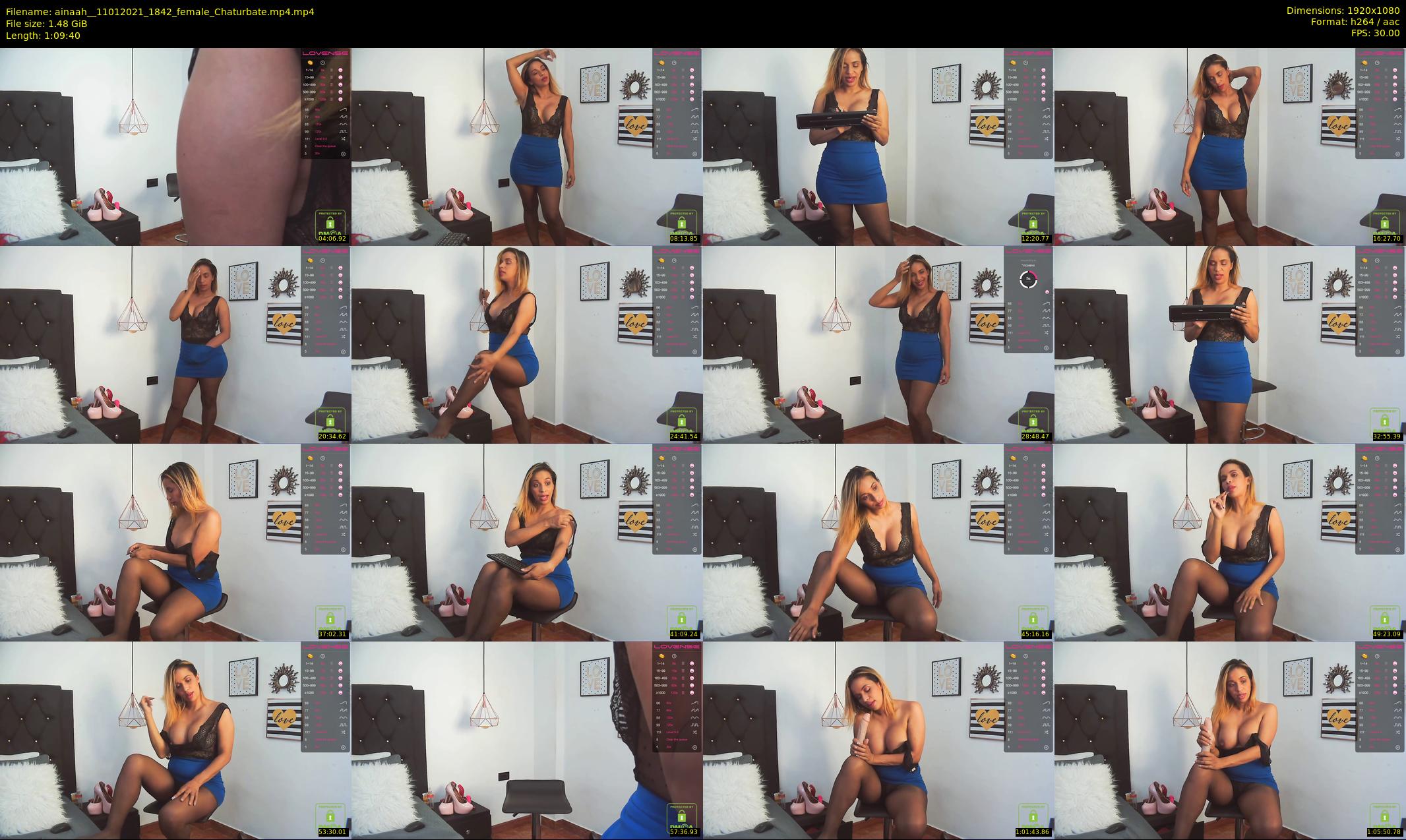ainaah_ — 70 minute Chaturbate female cam show recording, 1080p, Jan 11, 2021