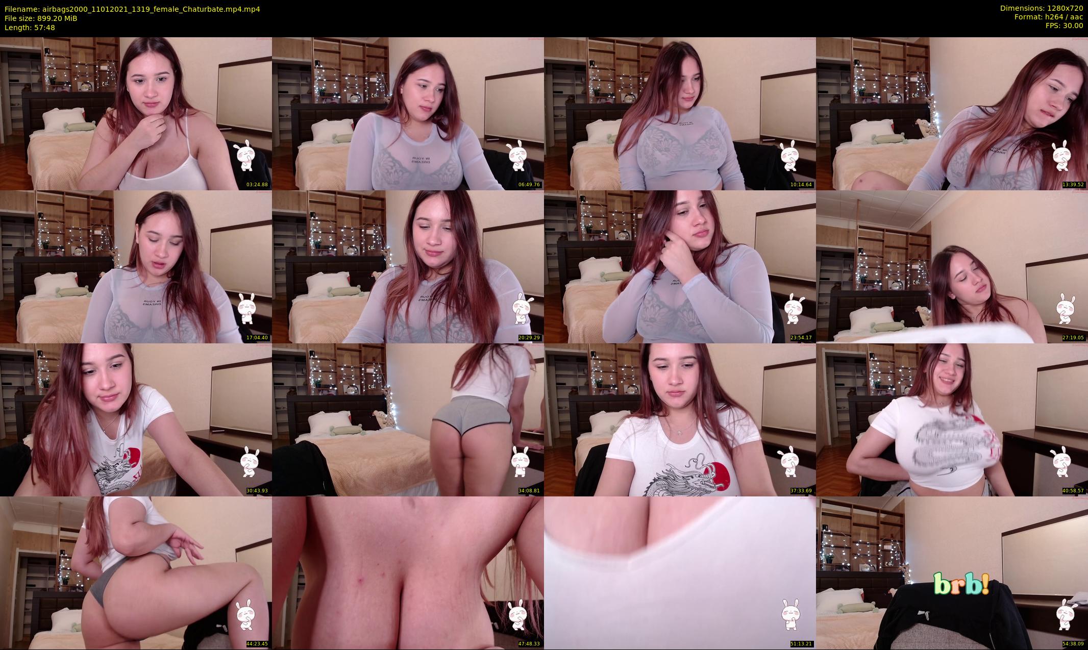 airbags2000 — 58 minute Chaturbate female cam show recording, 720p, Jan 11, 2021