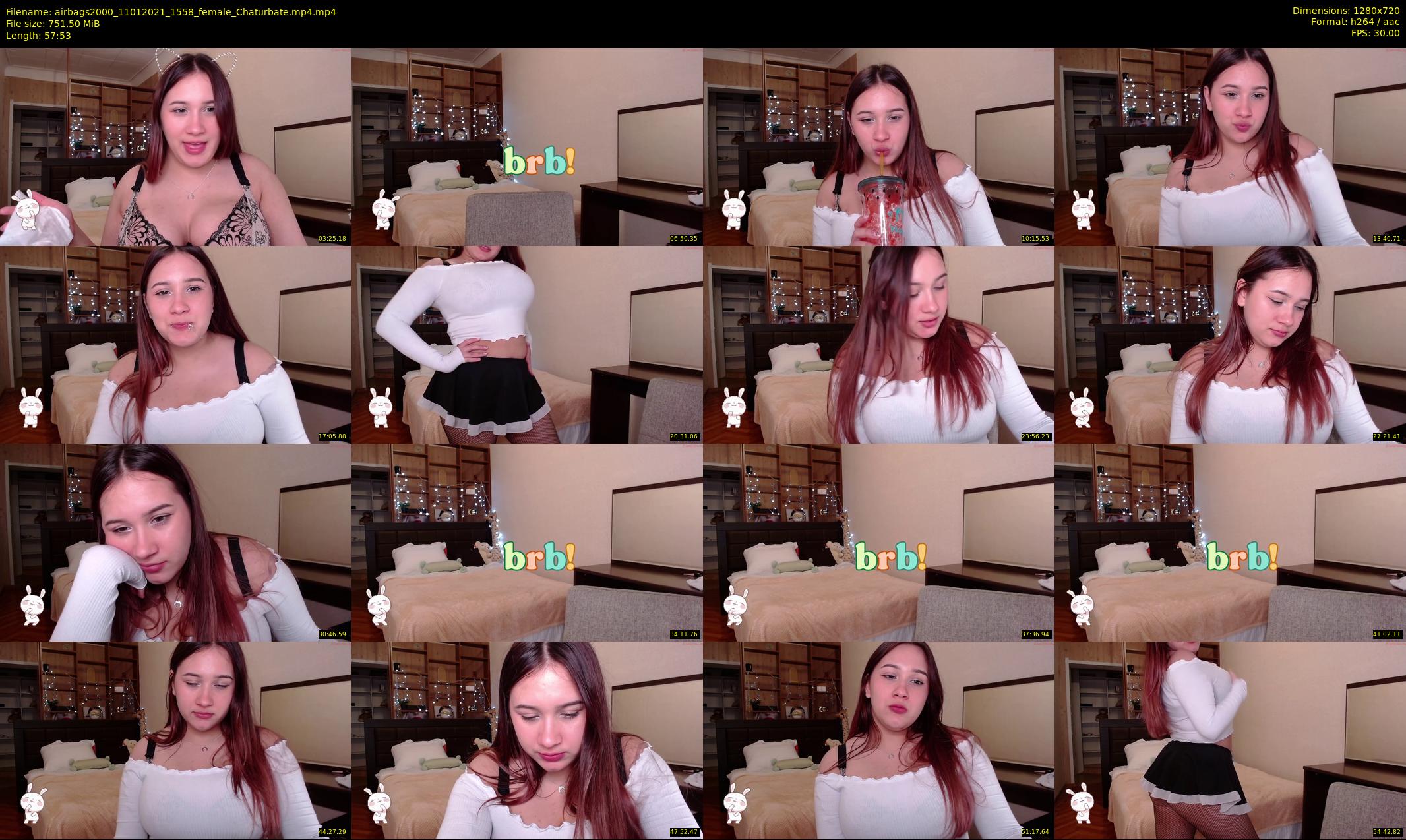 airbags2000 — 58 minute Chaturbate female cam show recording, 720p, Jan 11, 2021