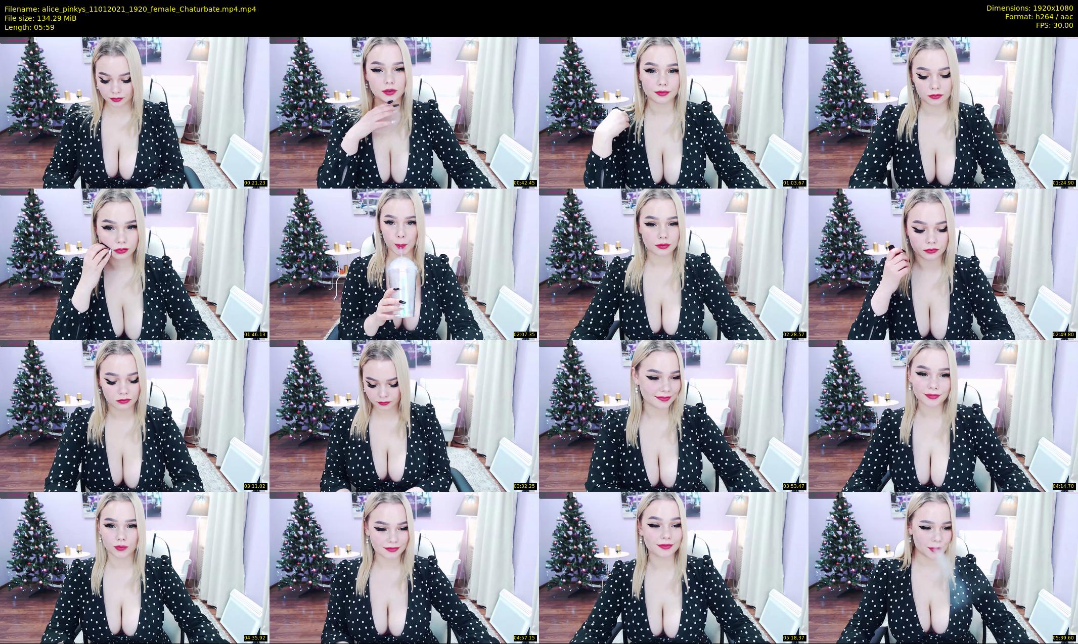 alice_pinkys — 6 minute Chaturbate female cam show recording, 1080p, Jan 11, 2021
