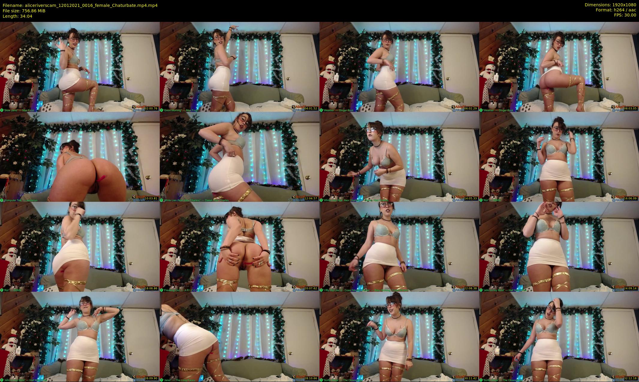 aliceriverscam — 35 minute Chaturbate female cam show recording, 1080p, Jan 12, 2021