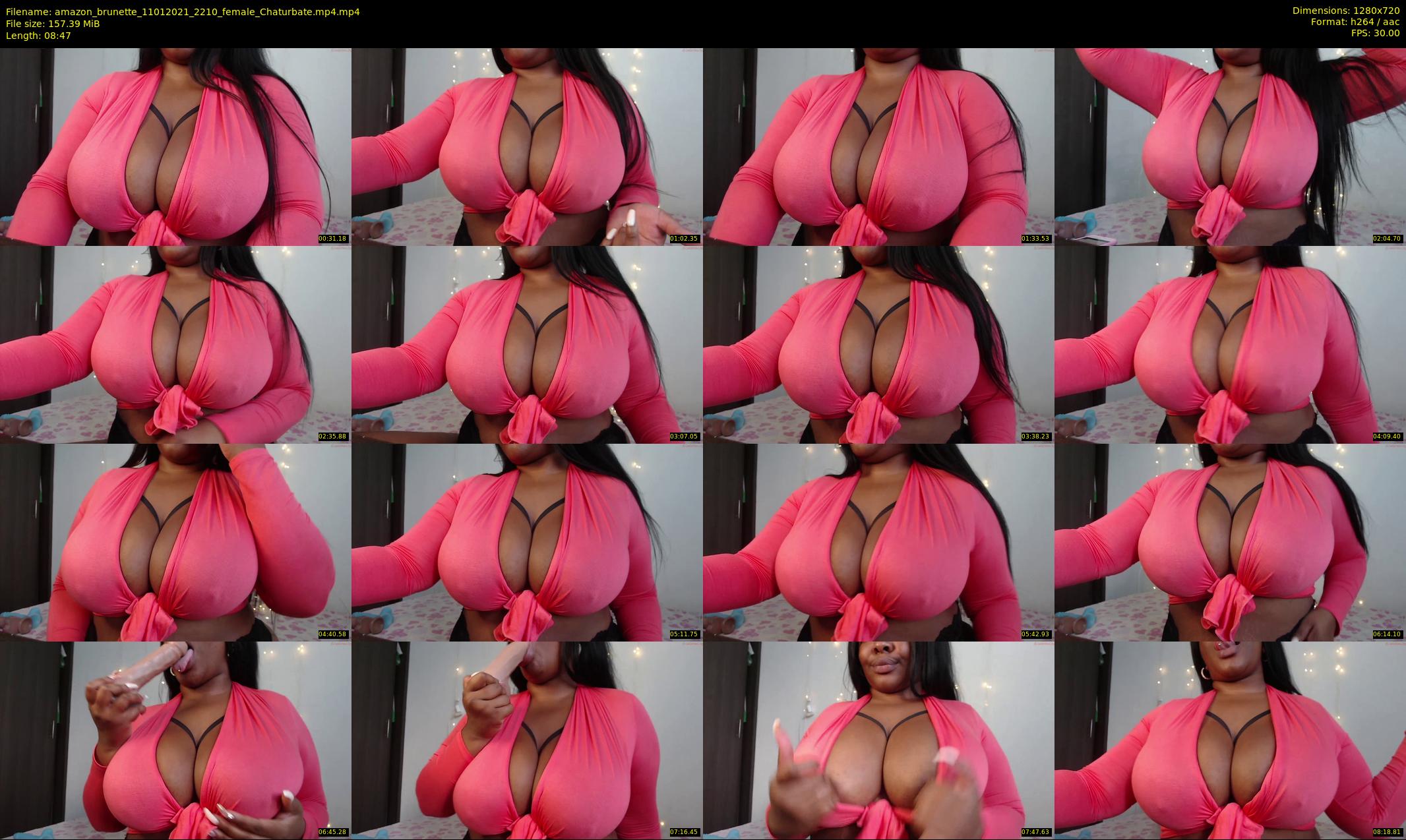 amazon_brunette — 9 minute Chaturbate female cam show recording, 720p, Jan 11, 2021