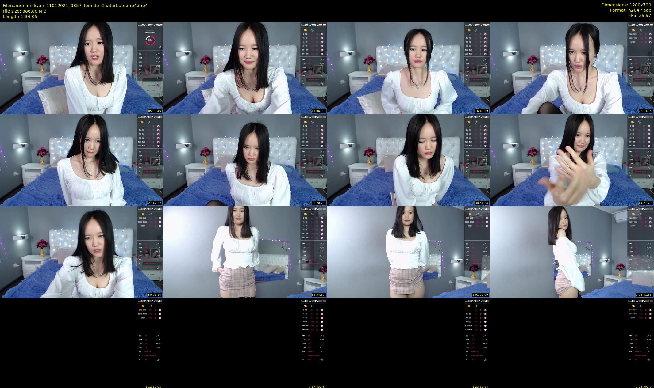 amiliyan — 95 minute Chaturbate female cam show recording, 720p, Jan 11, 2021