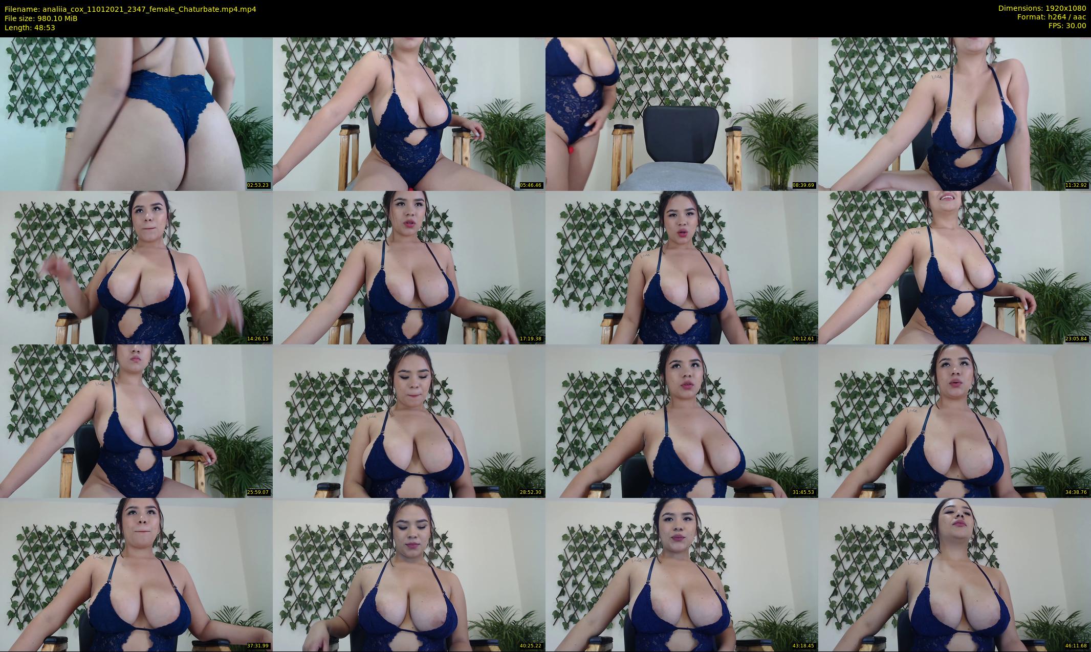 analiia_cox — 49 minute Chaturbate female cam show recording, 1080p, Jan 11, 2021