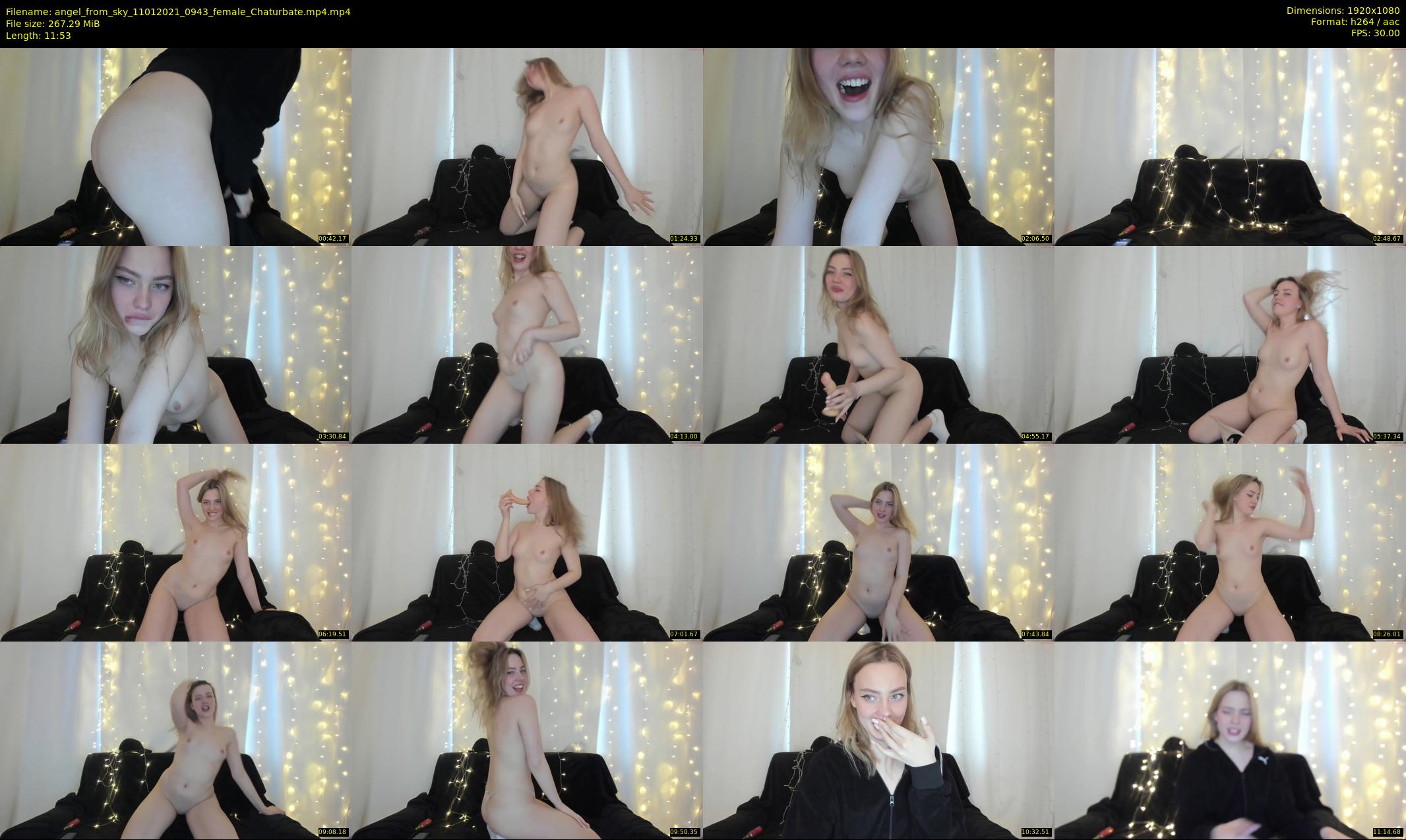 angel_from_sky — 12 minute Chaturbate female cam show recording, 1080p, Jan 11, 2021