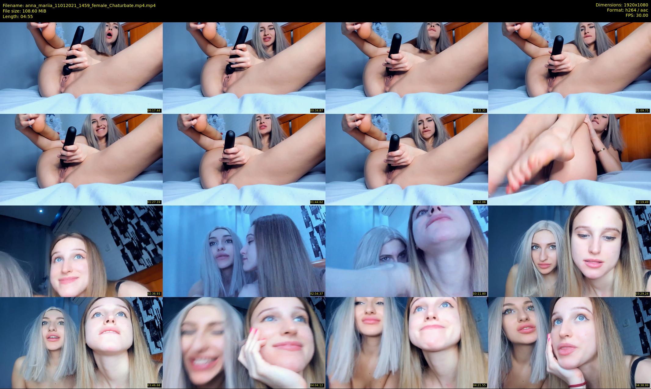 anna_mariia — 5 minute Chaturbate couple cam show recording, 1080p, Jan 11, 2021