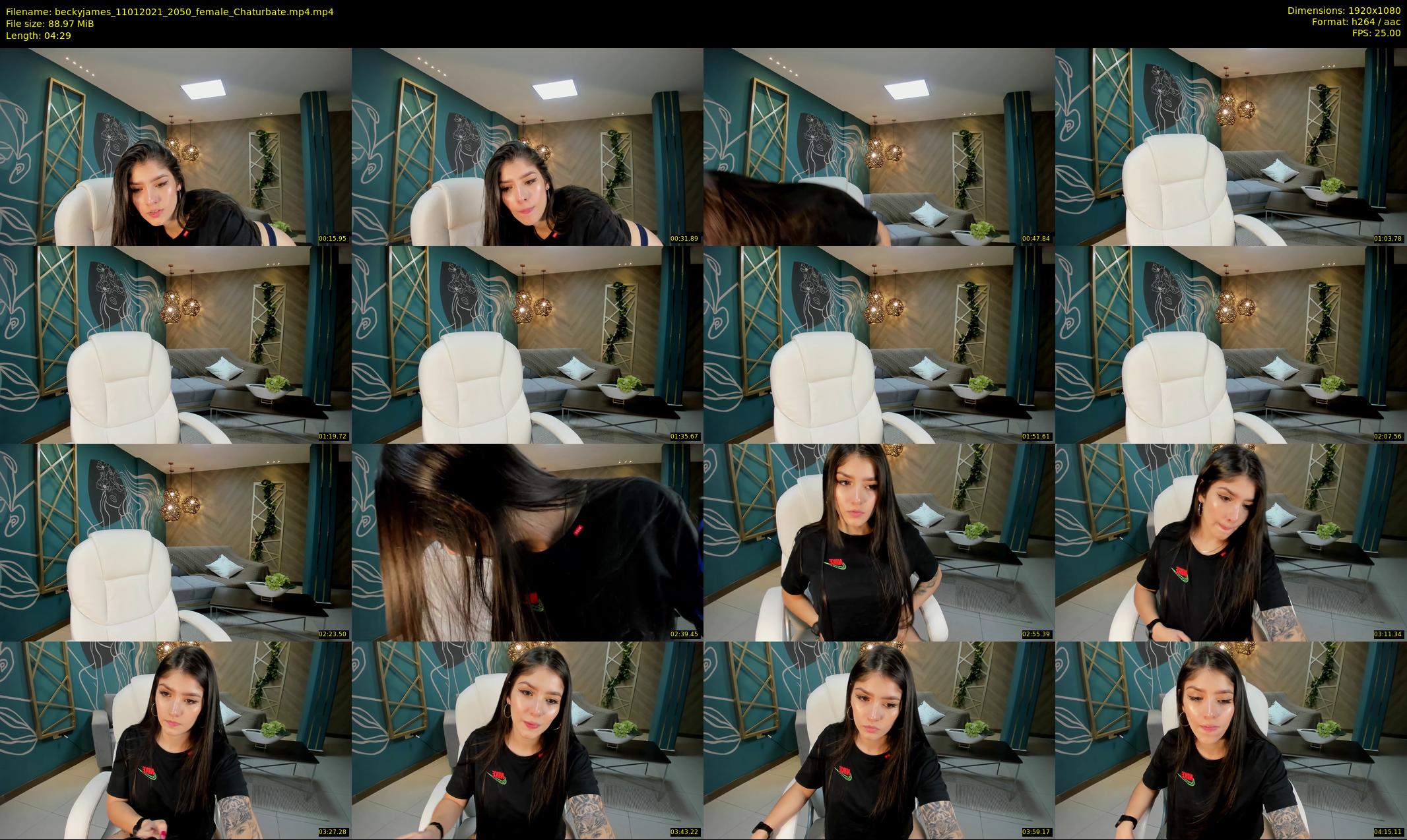 beckyjames — 5 minute Chaturbate female cam show recording, 1080p, Jan 11, 2021