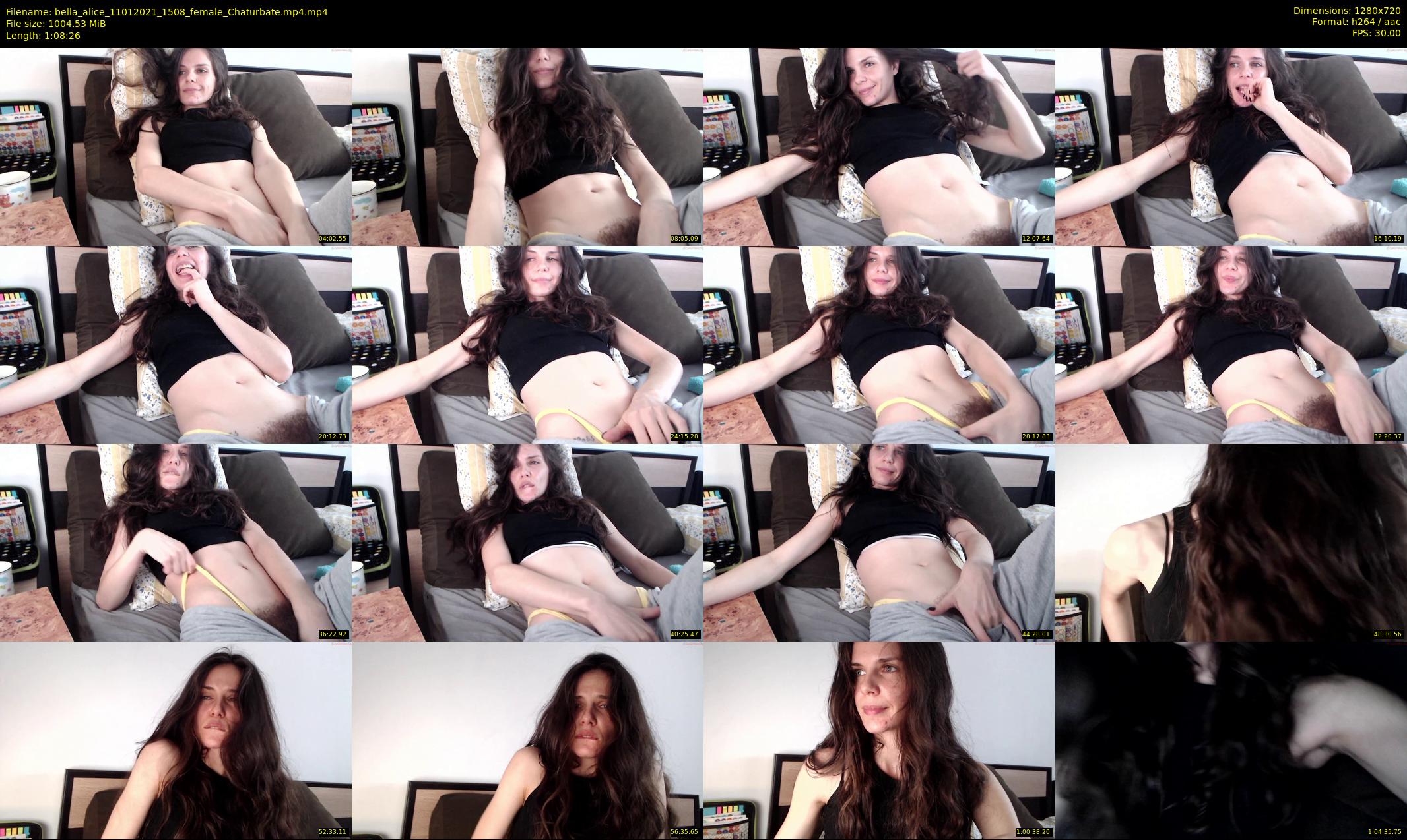 bella_alice — 69 minute Chaturbate female cam show recording, 720p, Jan 11, 2021
