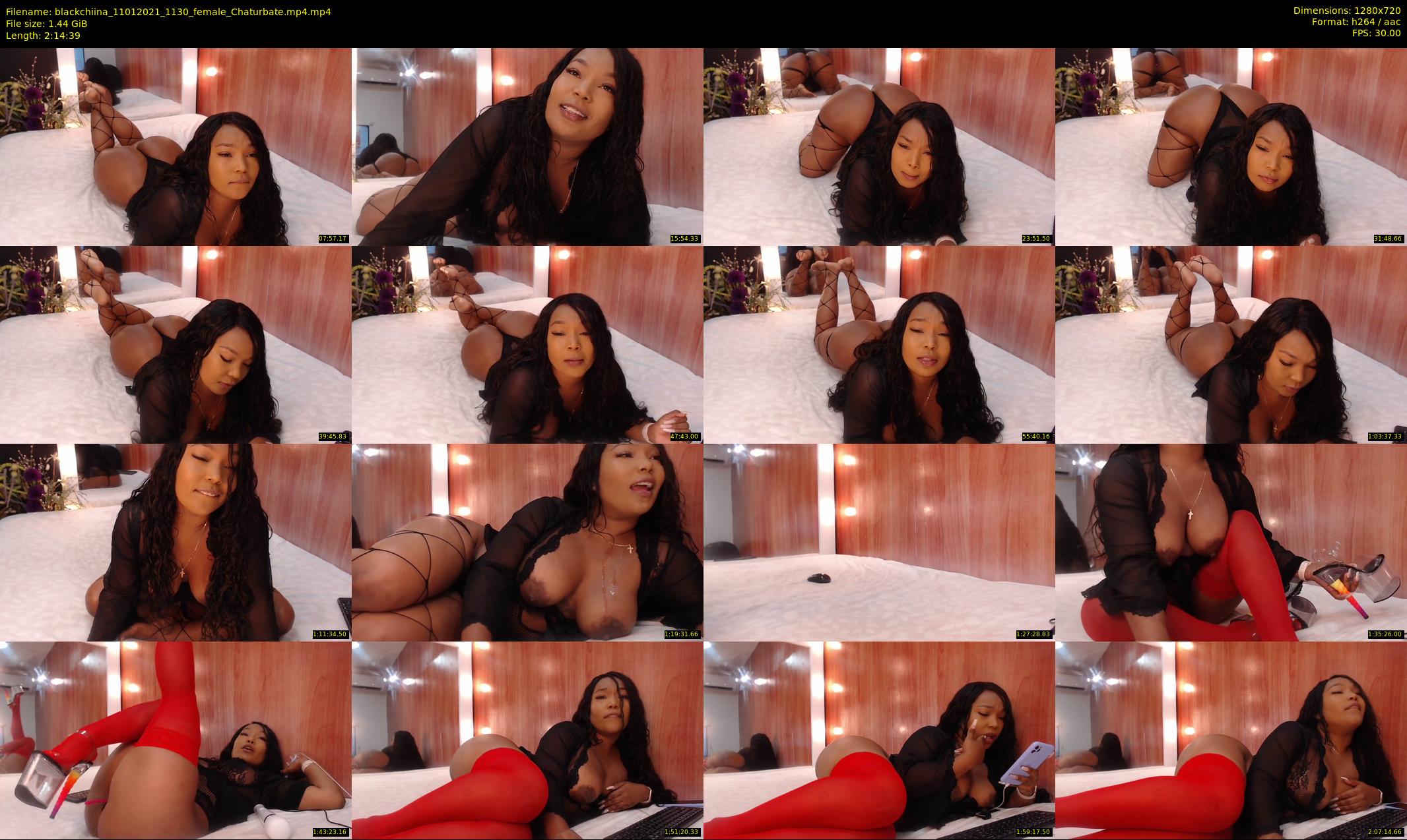 blackchiina — 135 minute Chaturbate female cam show recording, 720p, Jan 11, 2021