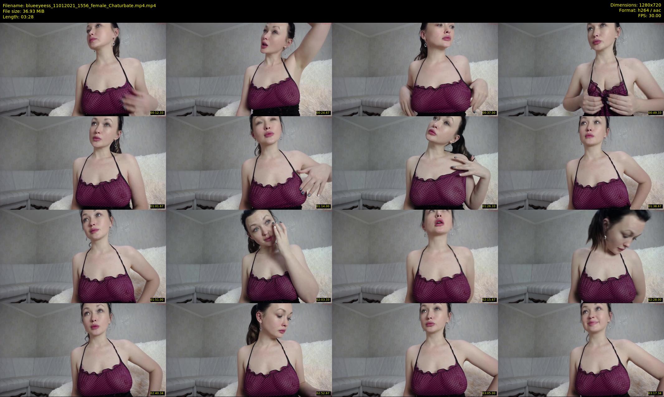 blueeyeess — 4 minute Chaturbate female cam show recording, 720p, Jan 11, 2021