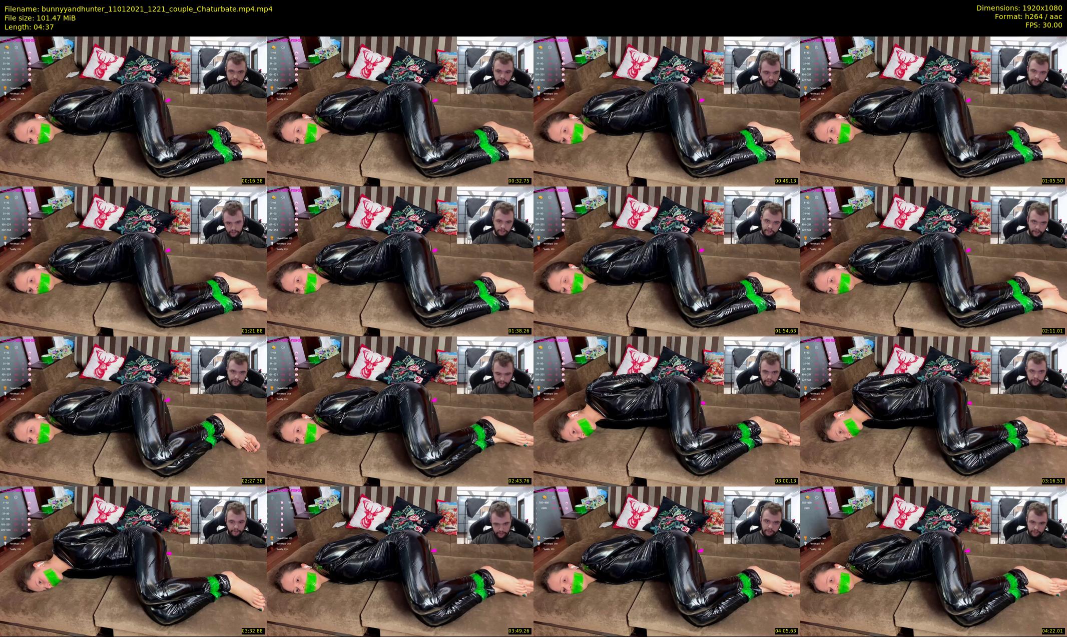 bunnyyandhunter — 5 minute Chaturbate couple cam show recording, 1080p, Jan 11, 2021