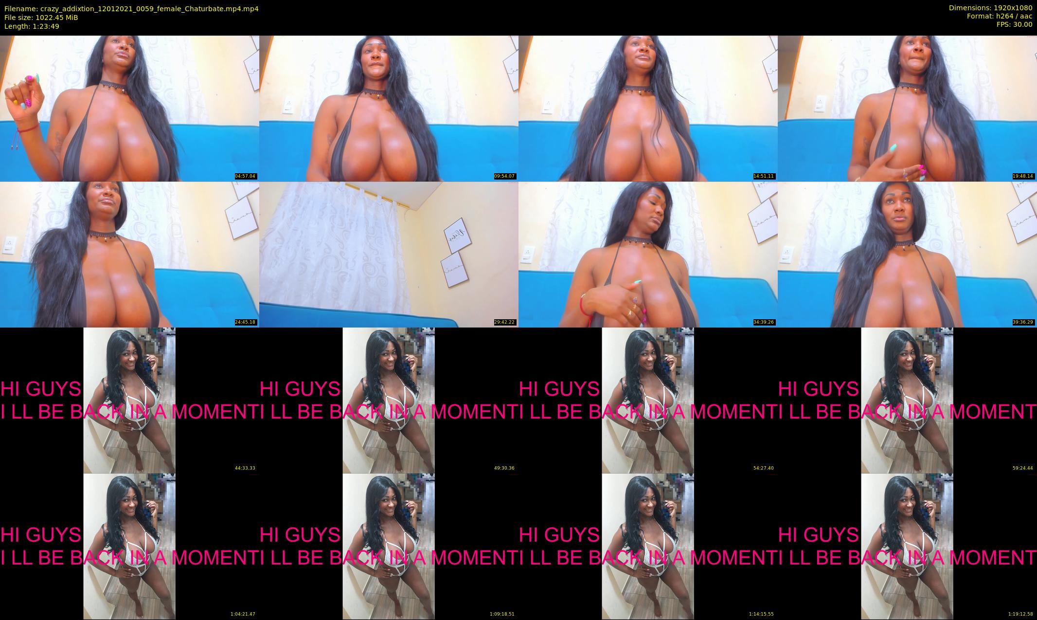 crazy_addixtion — 84 minute Chaturbate female cam show recording, 1080p, Jan 12, 2021