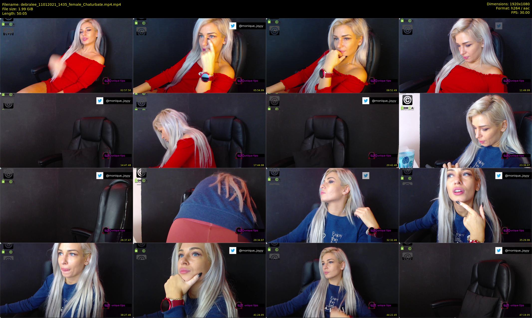 debralee — 51 minute Chaturbate female cam show recording, 1080p, Jan 11, 2021