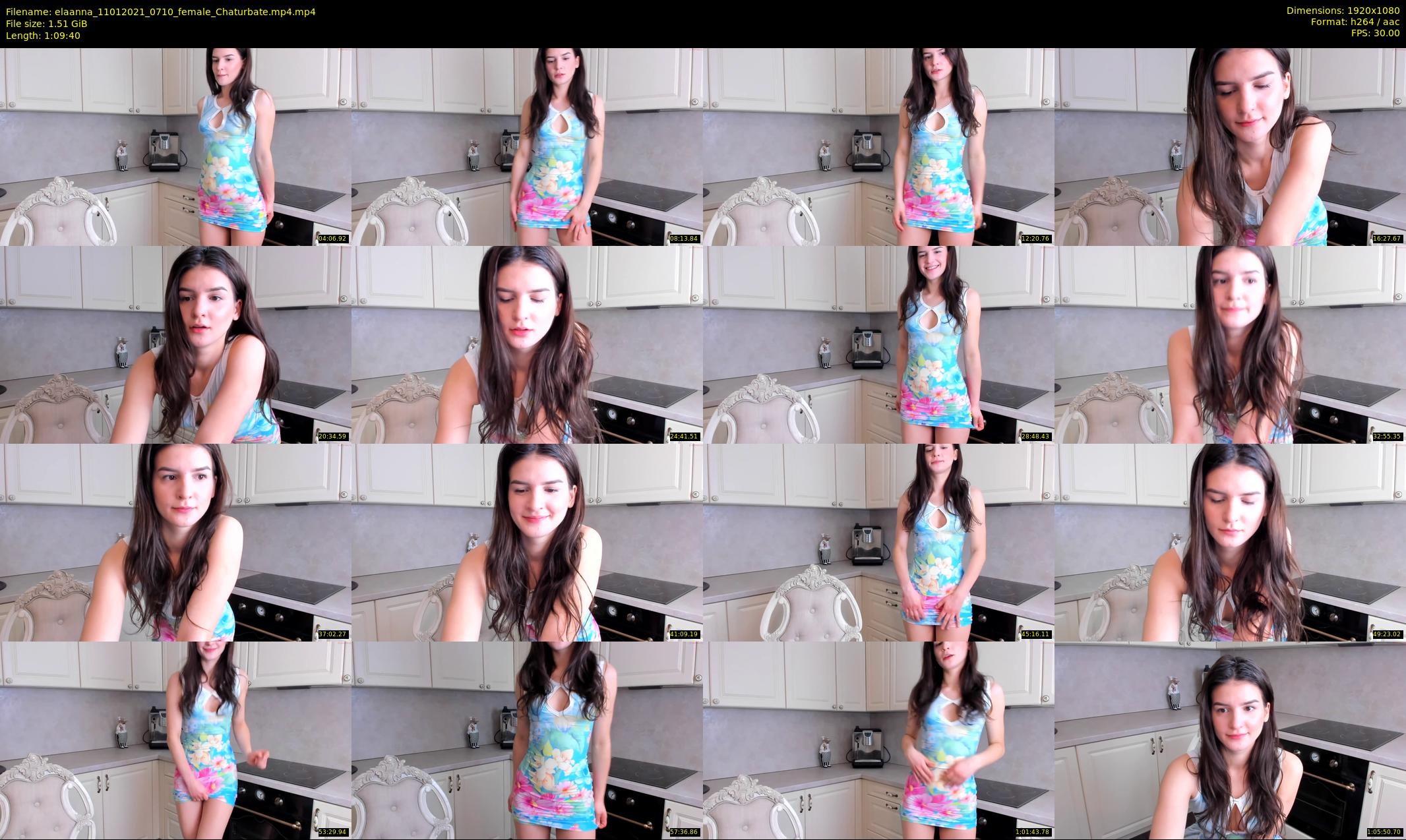 elaanna — 70 minute Chaturbate female cam show recording, 1080p, Jan 11, 2021