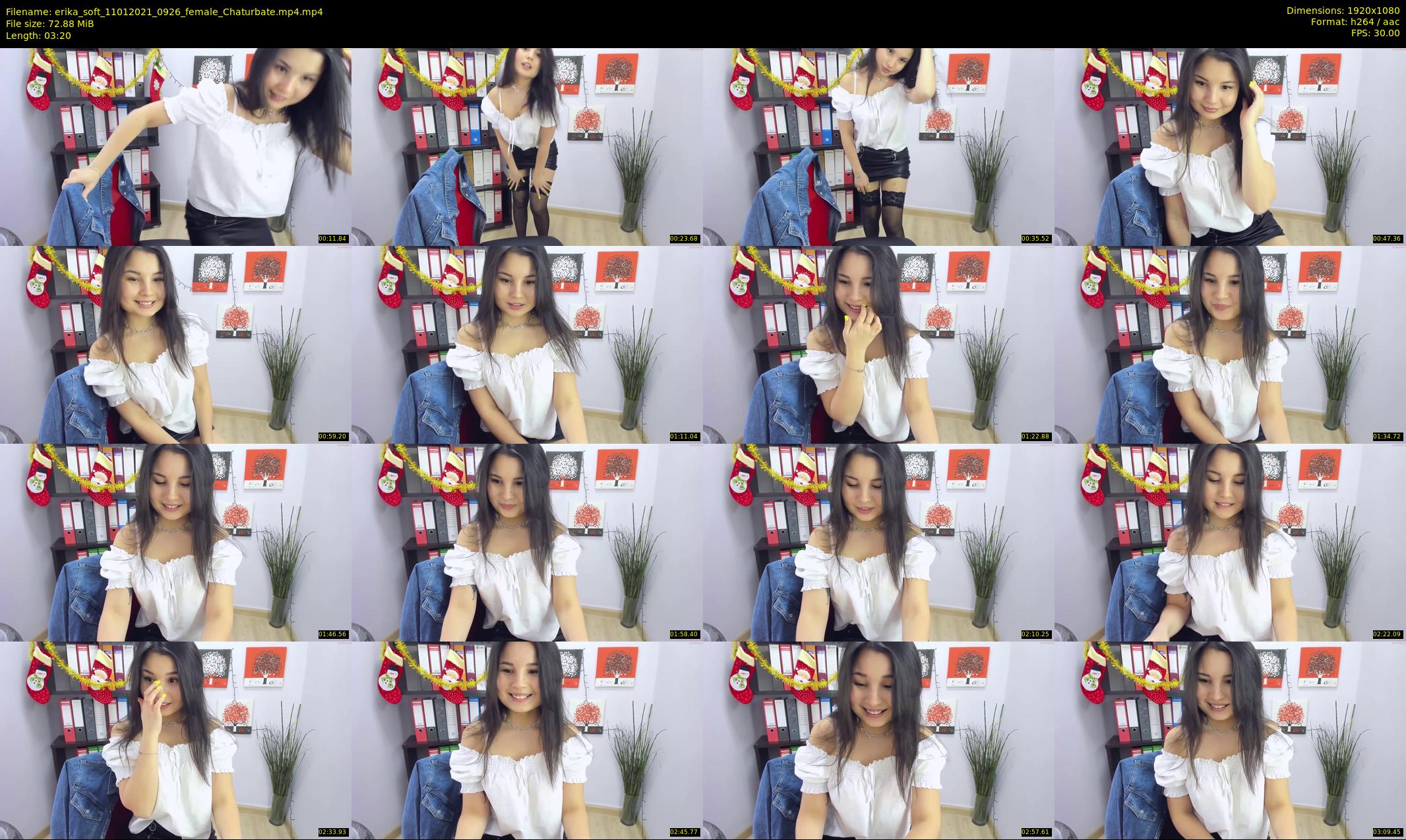 erika_soft — 4 minute Chaturbate female cam show recording, 1080p, Jan 11, 2021