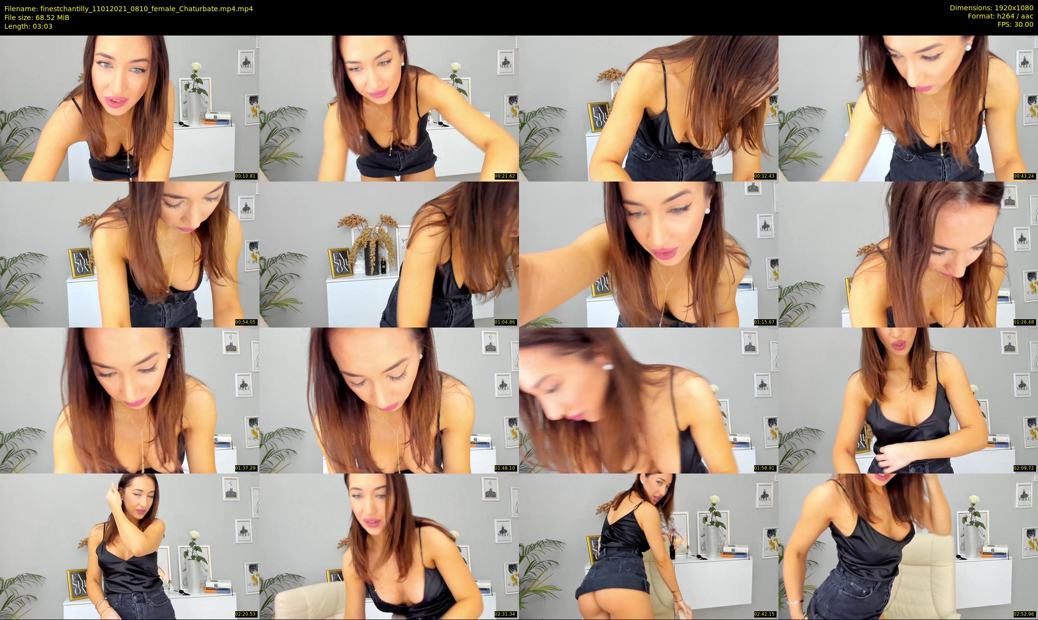 finestchantilly — 4 minute Chaturbate female cam show recording, 1080p, Jan 11, 2021