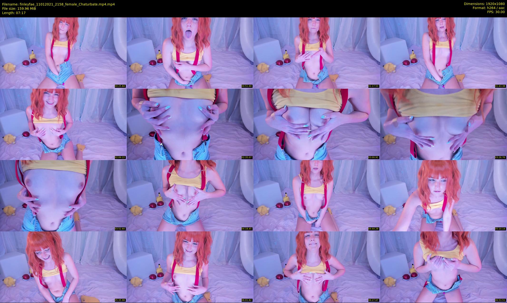 finleyfae — 8 minute Chaturbate female cam show recording, 1080p, Jan 11, 2021