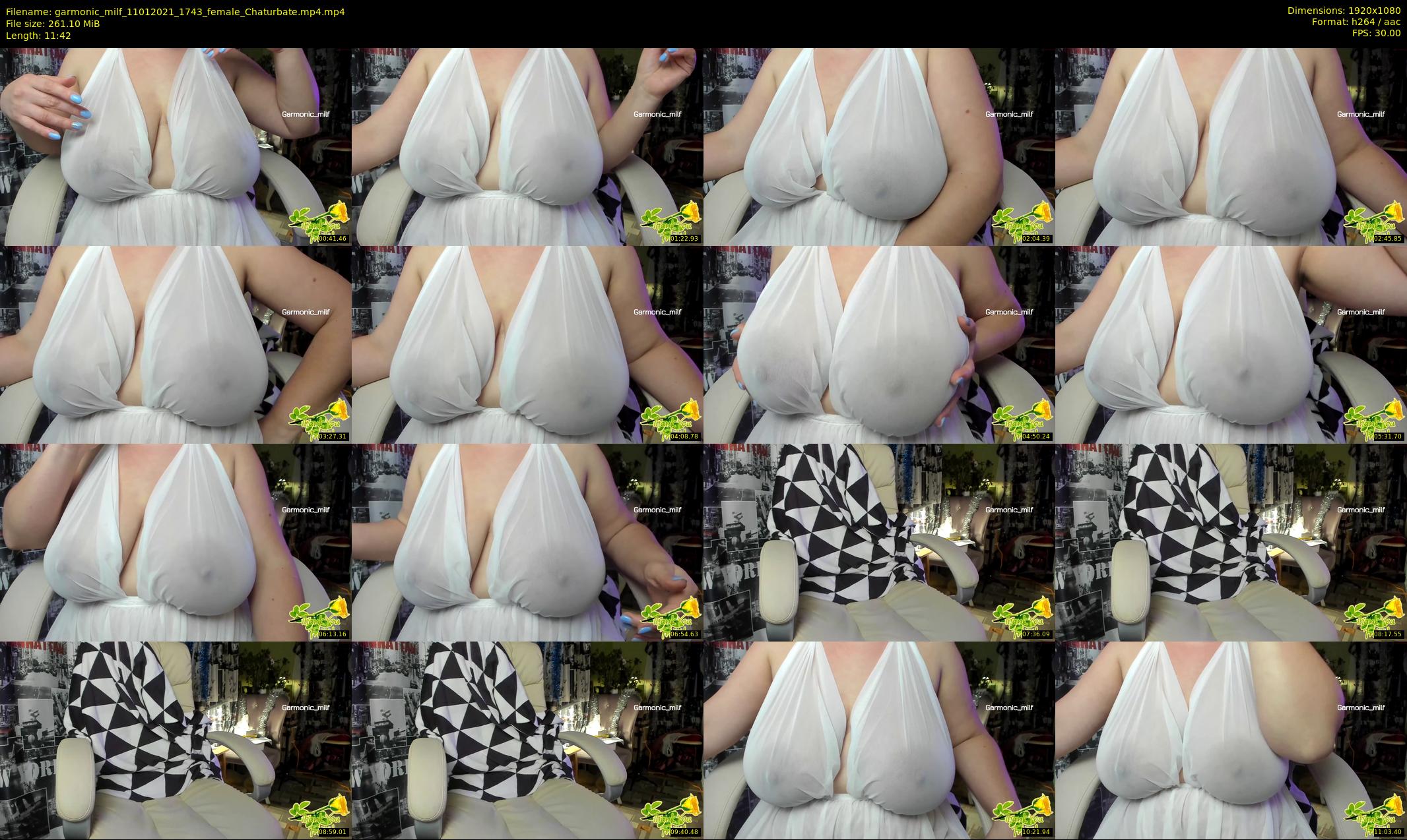 garmonic_milf — 12 minute Chaturbate female cam show recording, 1080p, Jan 11, 2021