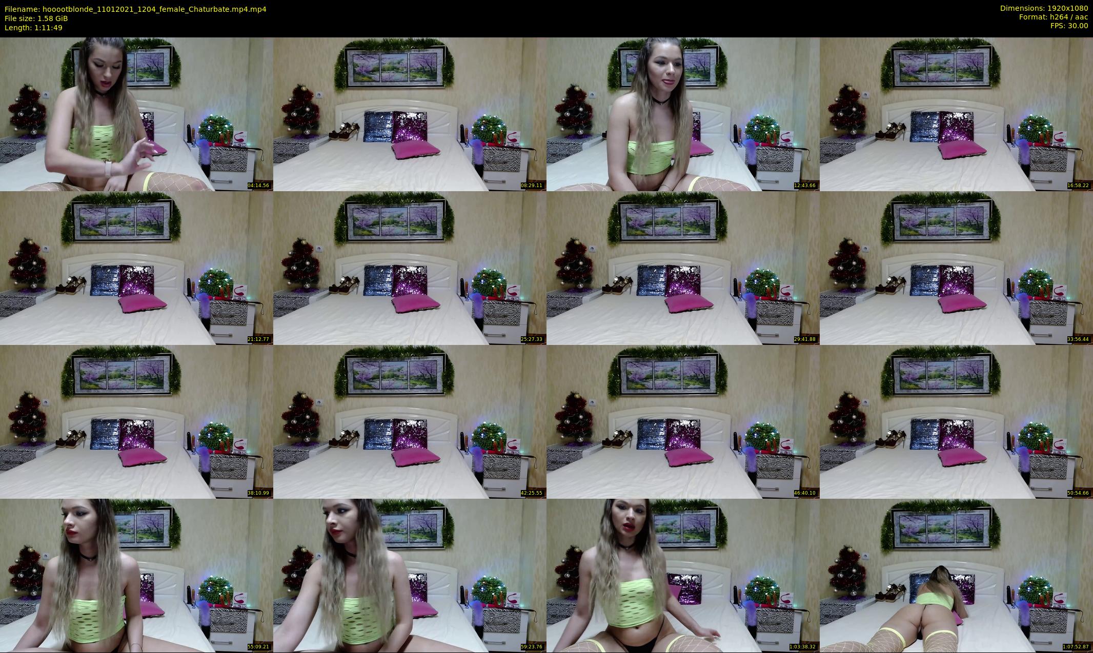 hooootblonde — 72 minute Chaturbate female cam show recording, 1080p, Jan 11, 2021