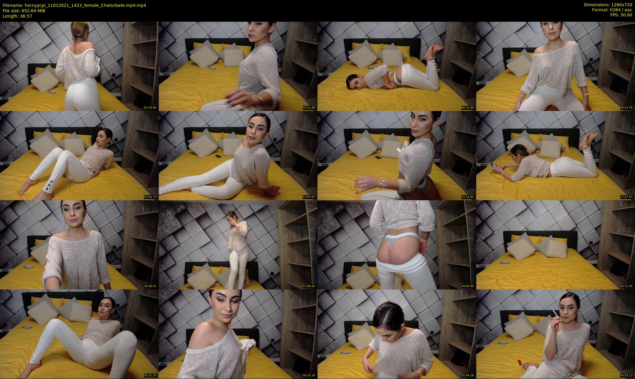 hornyycpl — 37 minute Chaturbate couple cam show recording, 720p, Jan 11, 2021