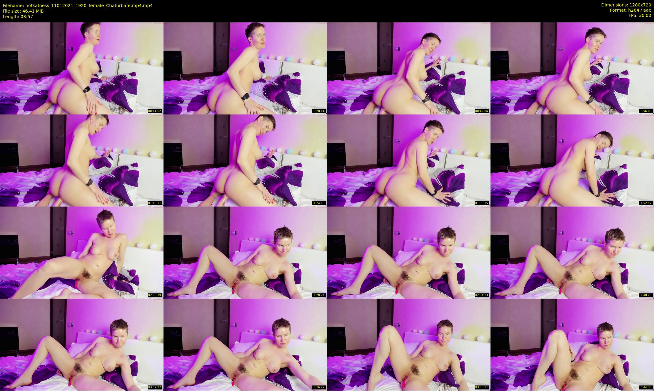 hotkatness — 4 minute Chaturbate female cam show recording, 720p, Jan 11, 2021