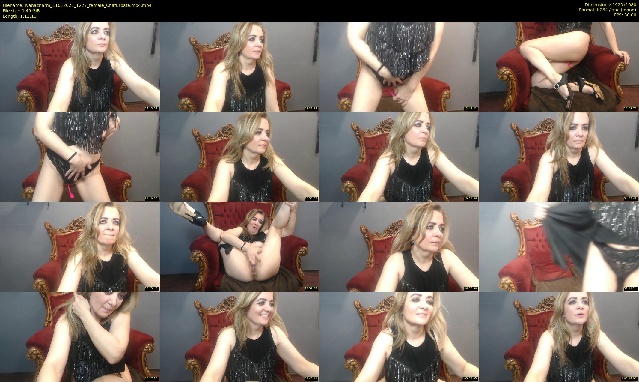 ivanacharm — 73 minute Chaturbate female cam show recording, 1080p, Jan 11, 2021