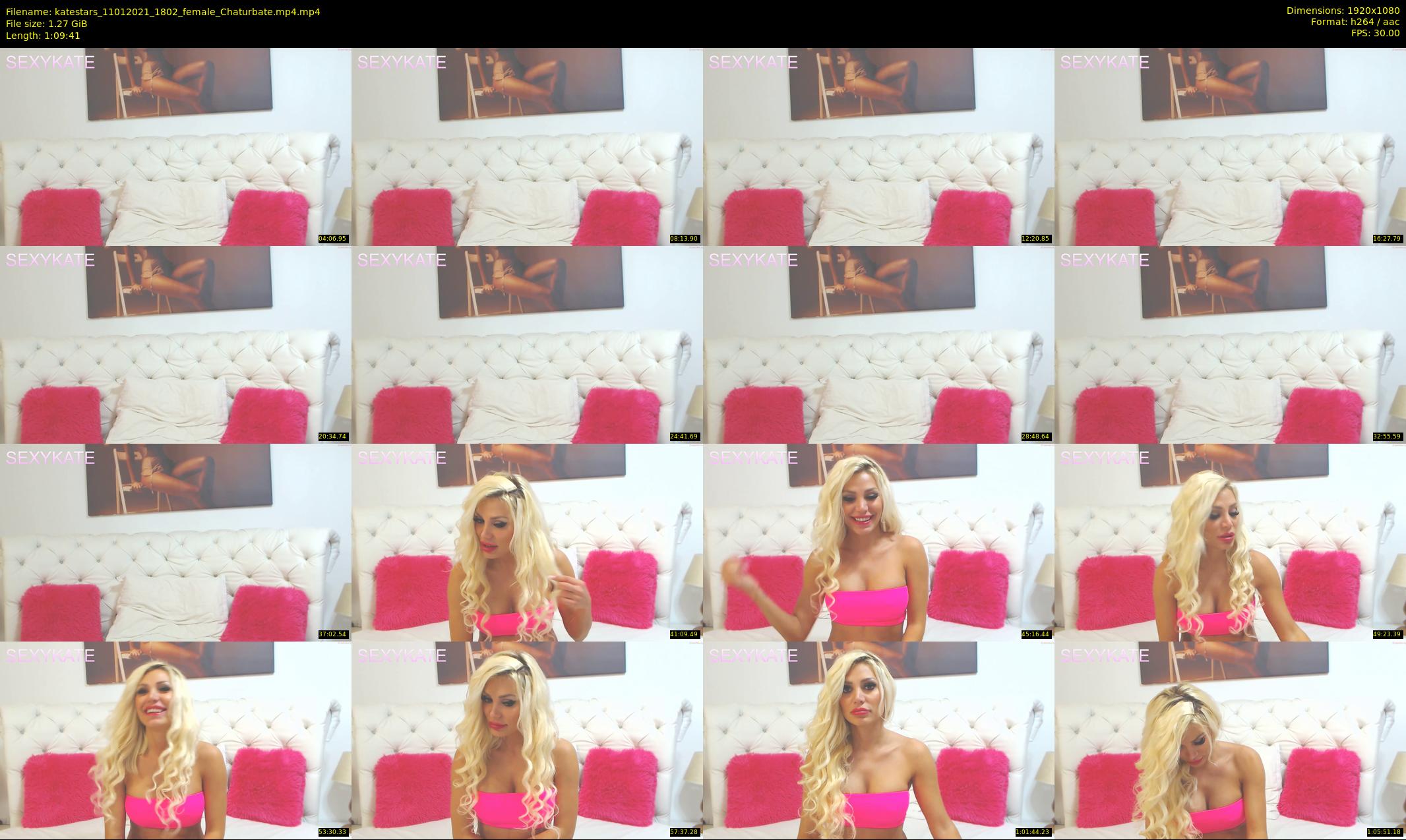 katestars — 70 minute Chaturbate female cam show recording, 1080p, Jan 11, 2021