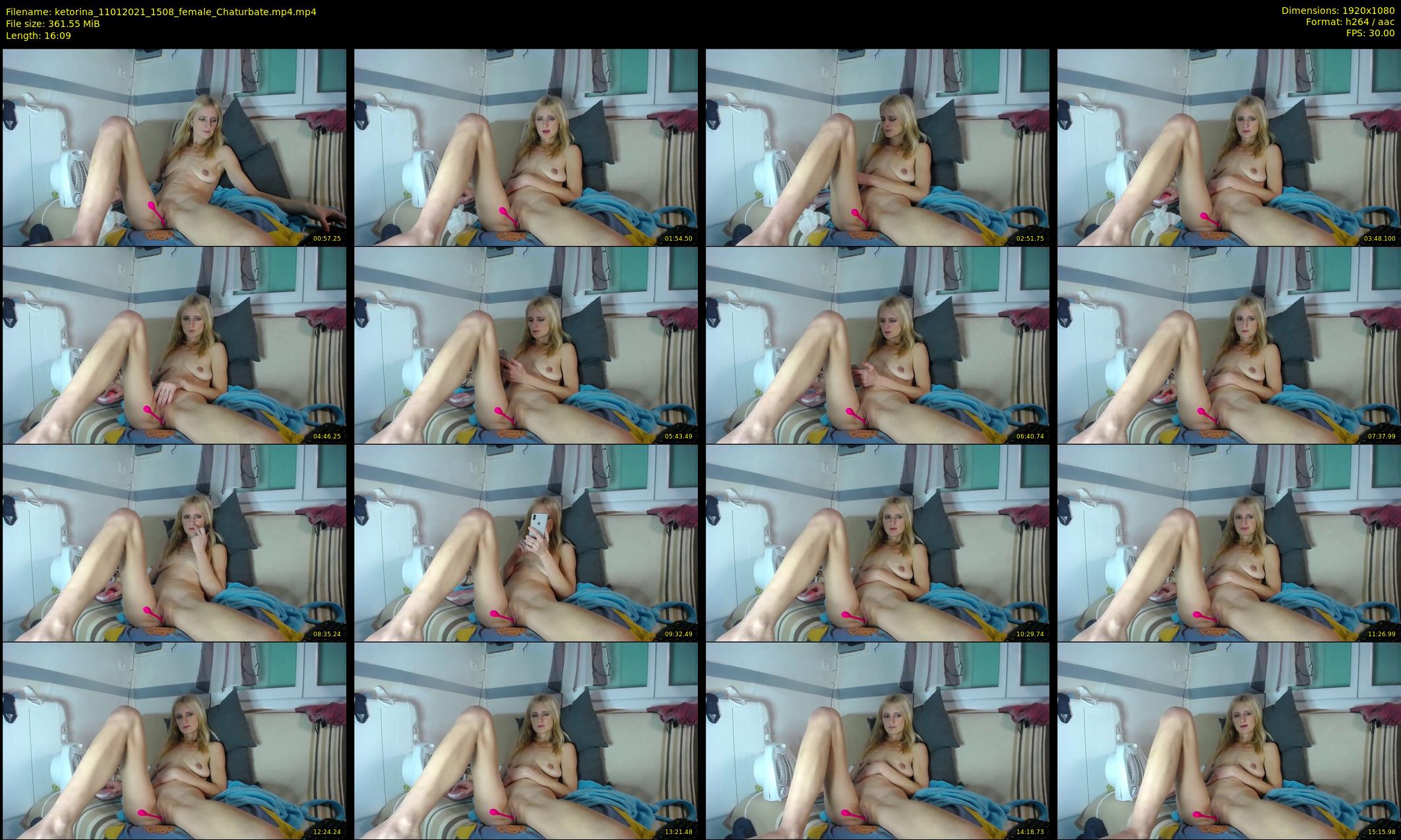 ketorina — 17 minute Chaturbate female cam show recording, 1080p, Jan 11, 2021