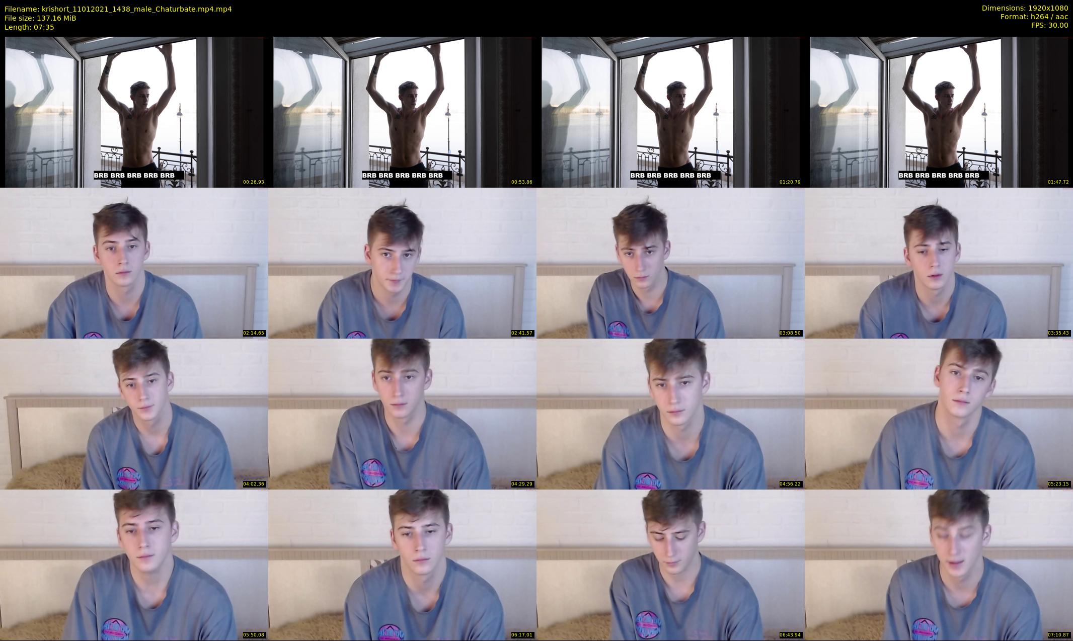 krishort — 8 minute Chaturbate male cam show recording, 1080p, Jan 11, 2021