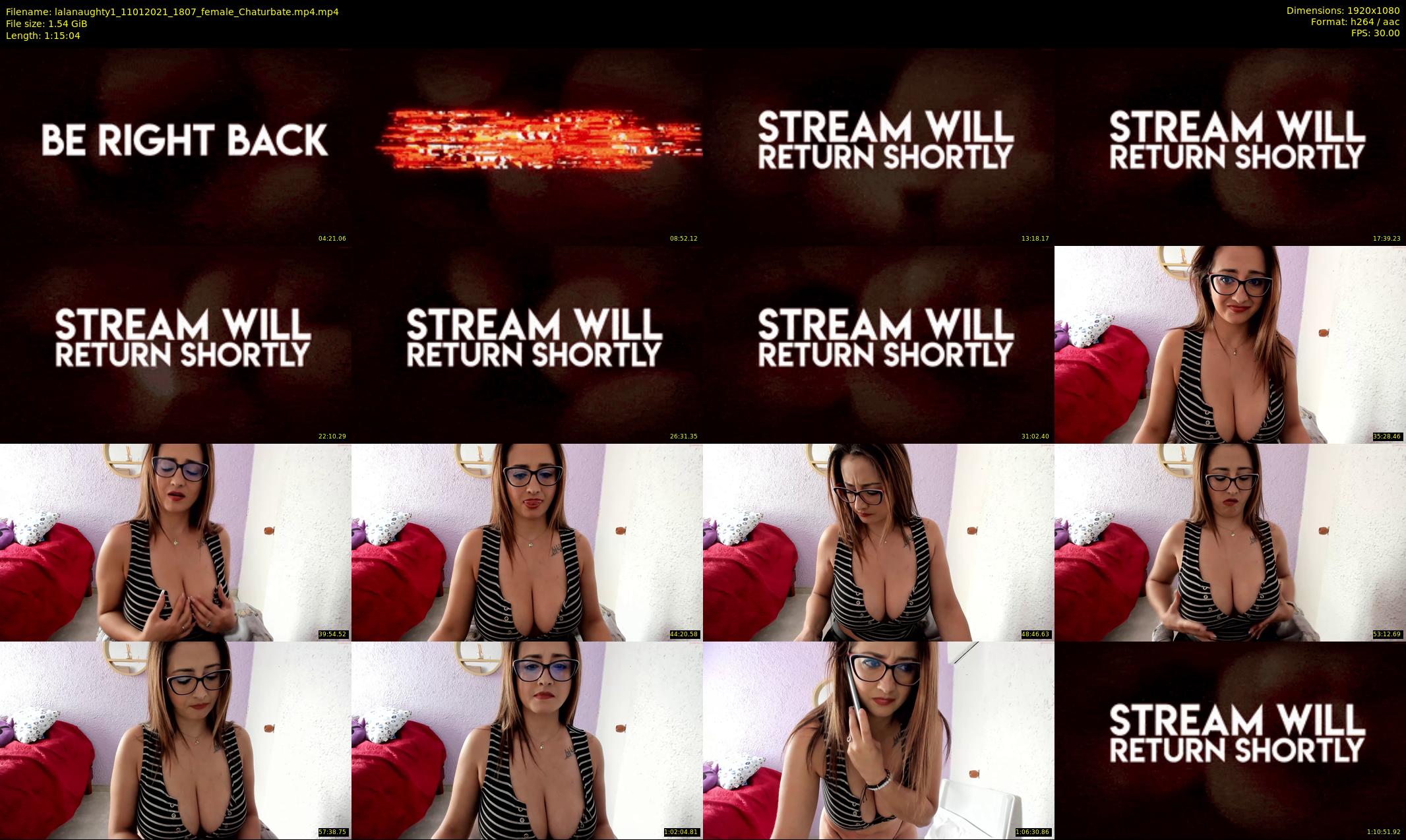 lalanaughty1 — 76 minute Chaturbate female cam show recording, 1080p, Jan 11, 2021