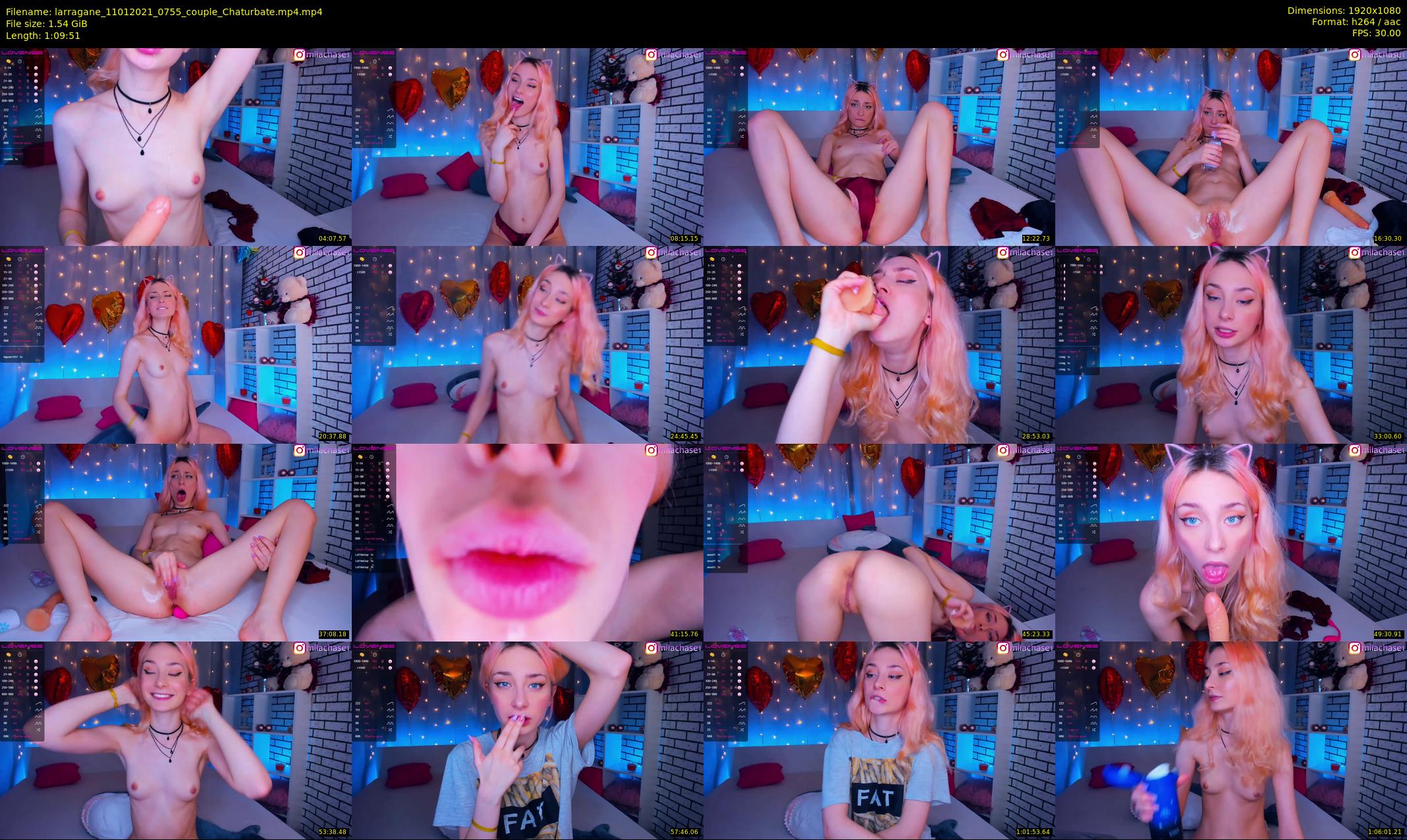 larragane — 70 minute Chaturbate couple cam show recording, 1080p, Jan 11, 2021