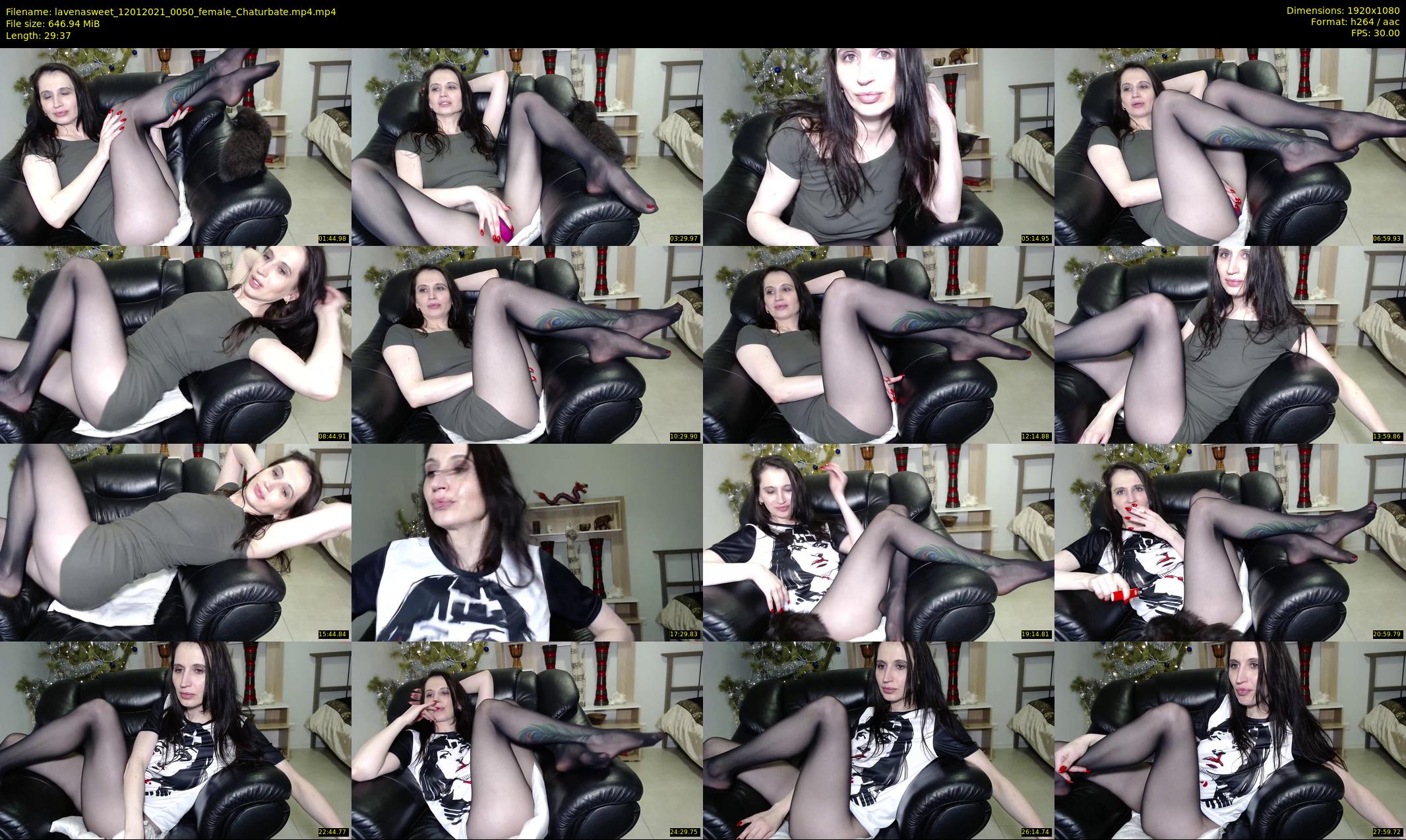lavenasweet — 30 minute Chaturbate female cam show recording, 1080p, Jan 12, 2021