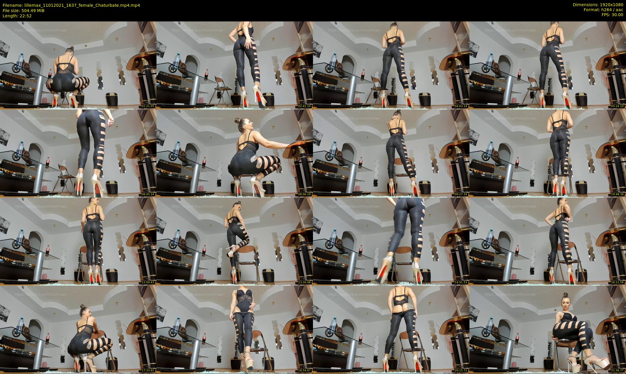 lillemax — 23 minute Chaturbate female cam show recording, 1080p, Jan 11, 2021